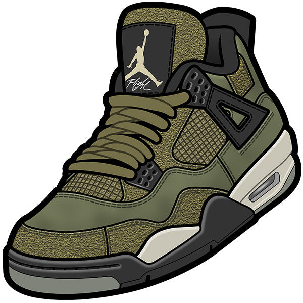 Sneaker Addict Craft Olive 4s  Shirt by Dope Star Clothing® will Match Craft Olive 4s. Sneaker Clothing to Match the latest Jordans.