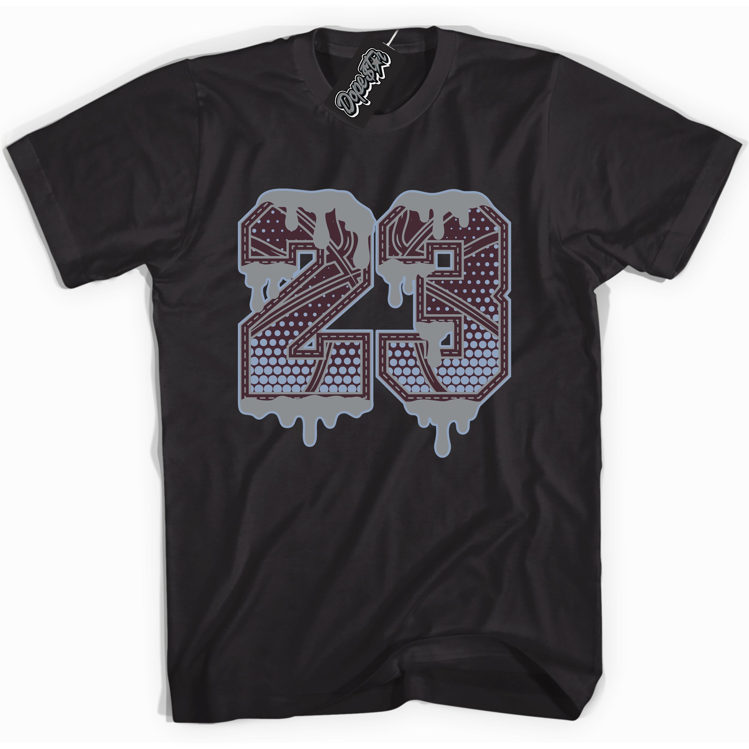 Burgundy 5s DopeStars DopeStar Shirt 23 Ball Graphic - Sneaker Shirts Outlet