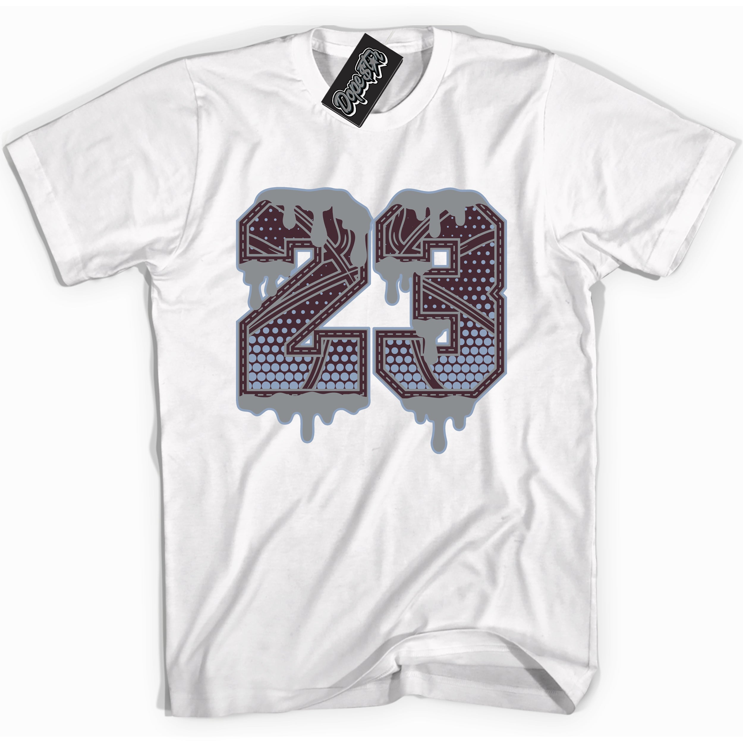 Burgundy 5s DopeStars DopeStar Shirt 23 Ball Graphic - Sneaker Shirts Outlet