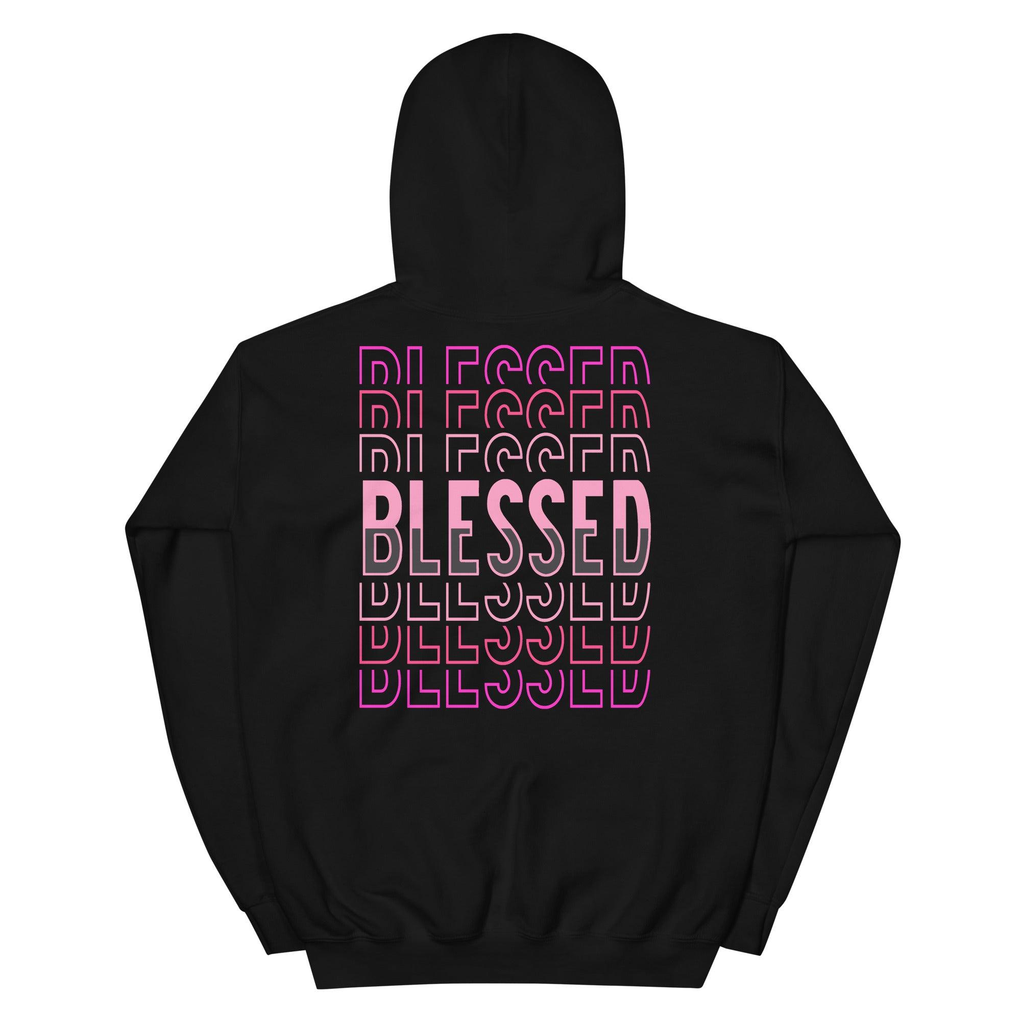 14 Low Shocking Pink Hoodie Blessed Stacked