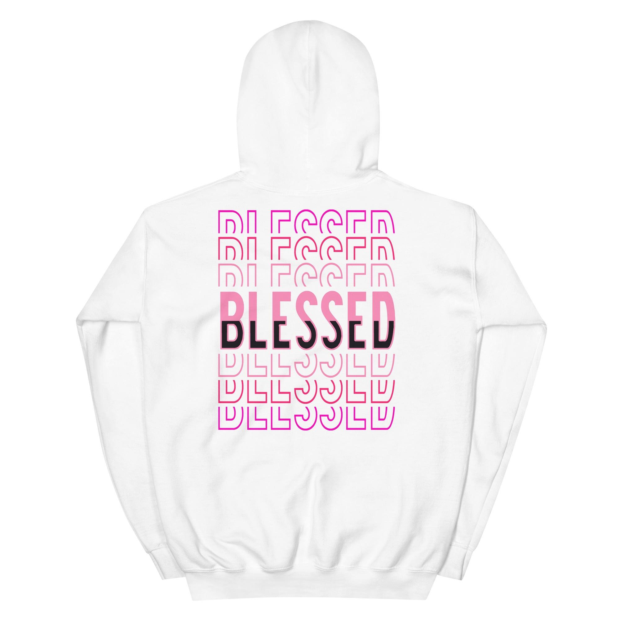 14 Low Shocking Pink Hoodie Blessed Stacked