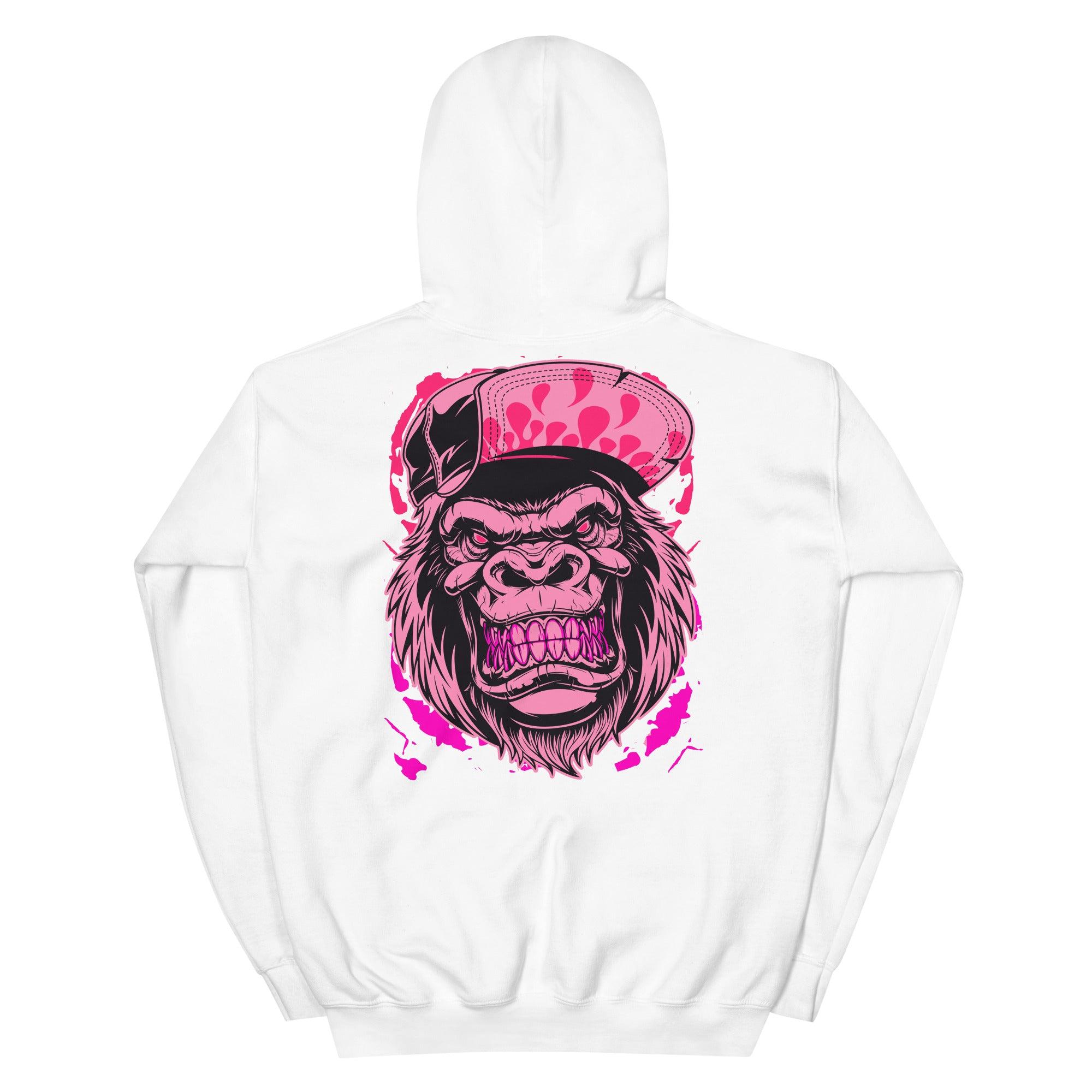 14 Low Shocking Pink Hoodie Gorilla Beast