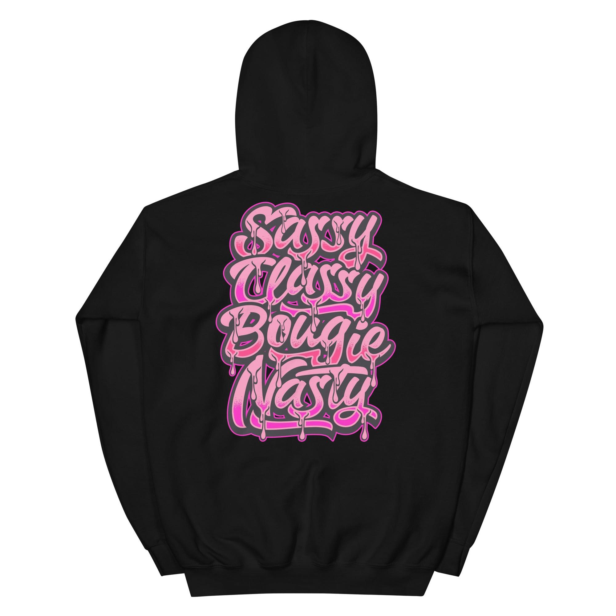 14s Low Shocking Pink Hoodie Sassy Classy
