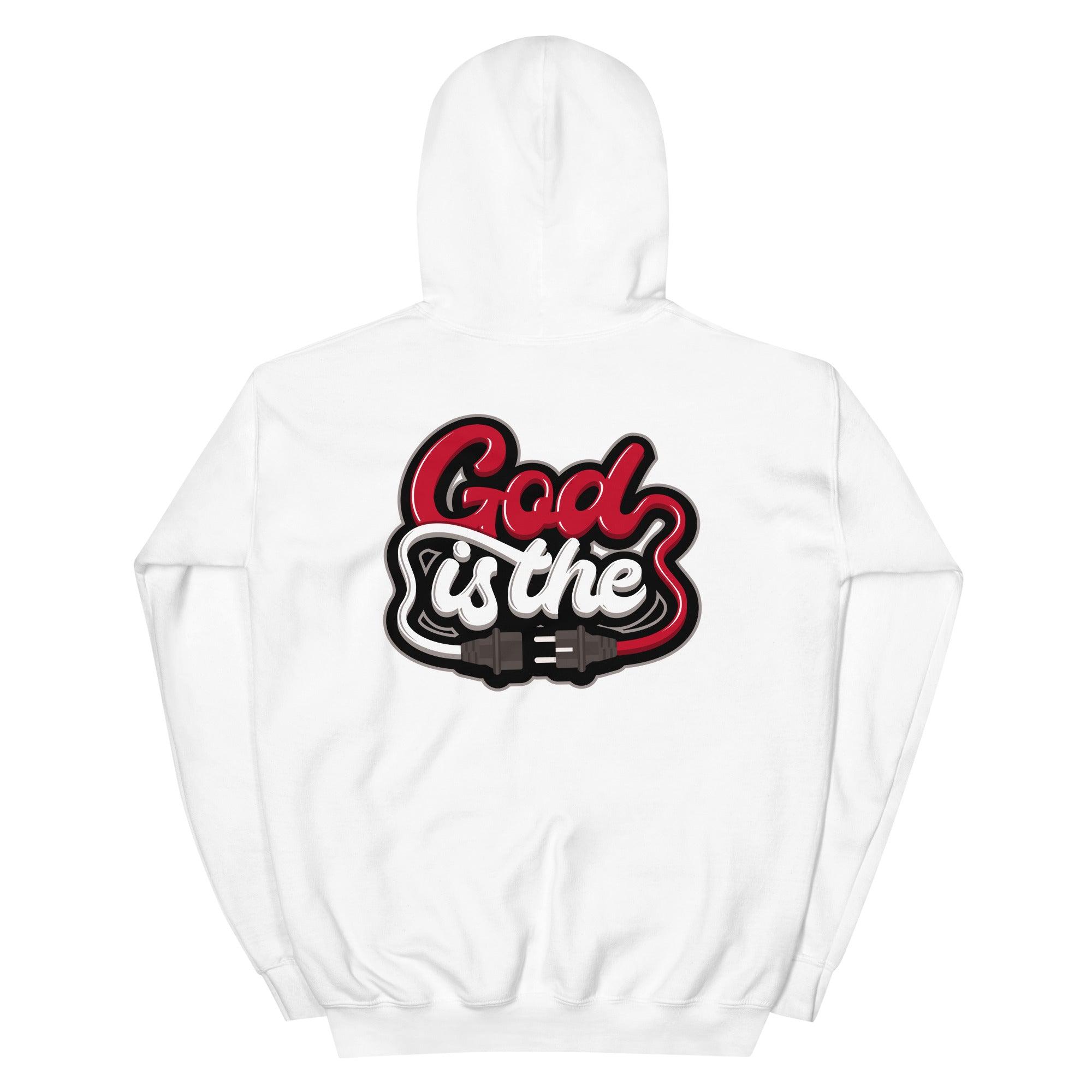 4s Fire Red 2020 Hoodie God Is