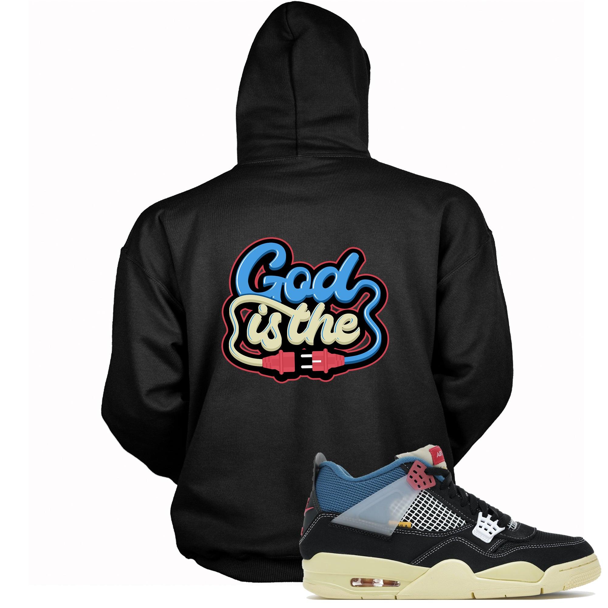 4s Union Off Noir Hoodie God Is