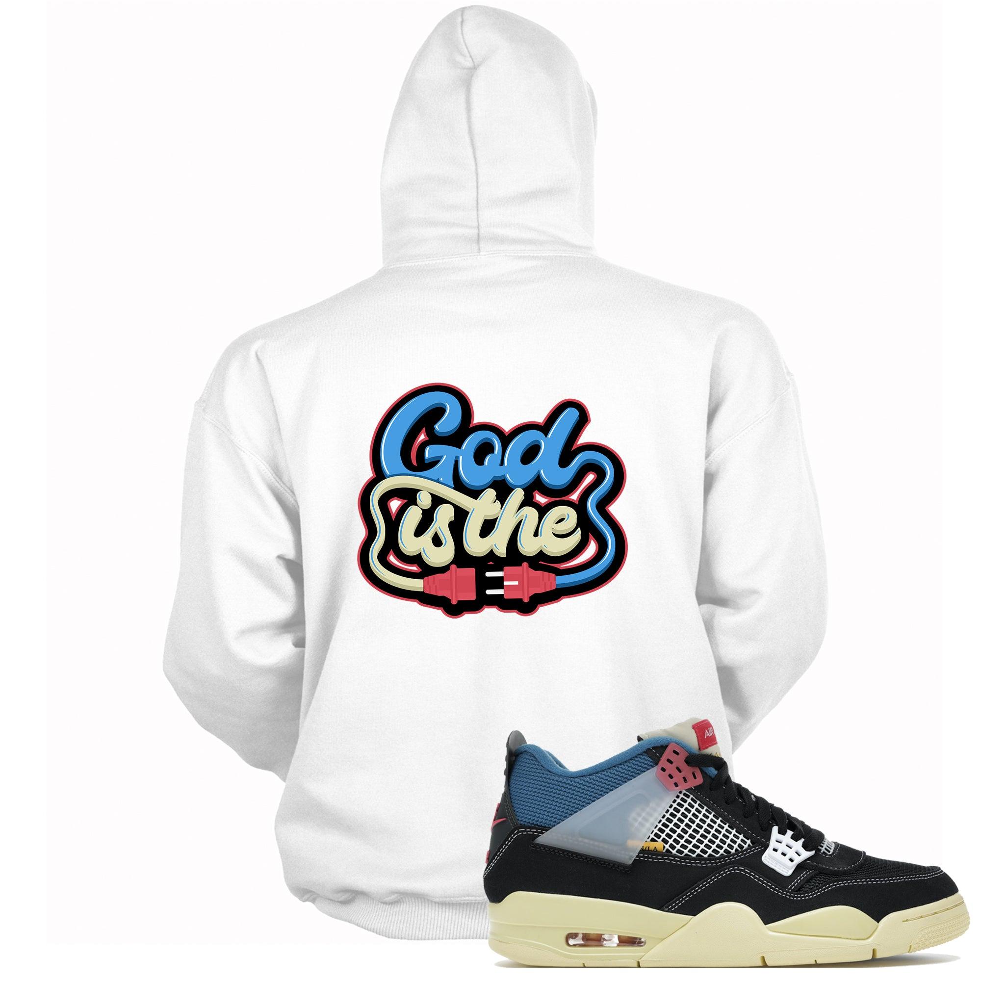 4s Union Off Noir Hoodie God Is