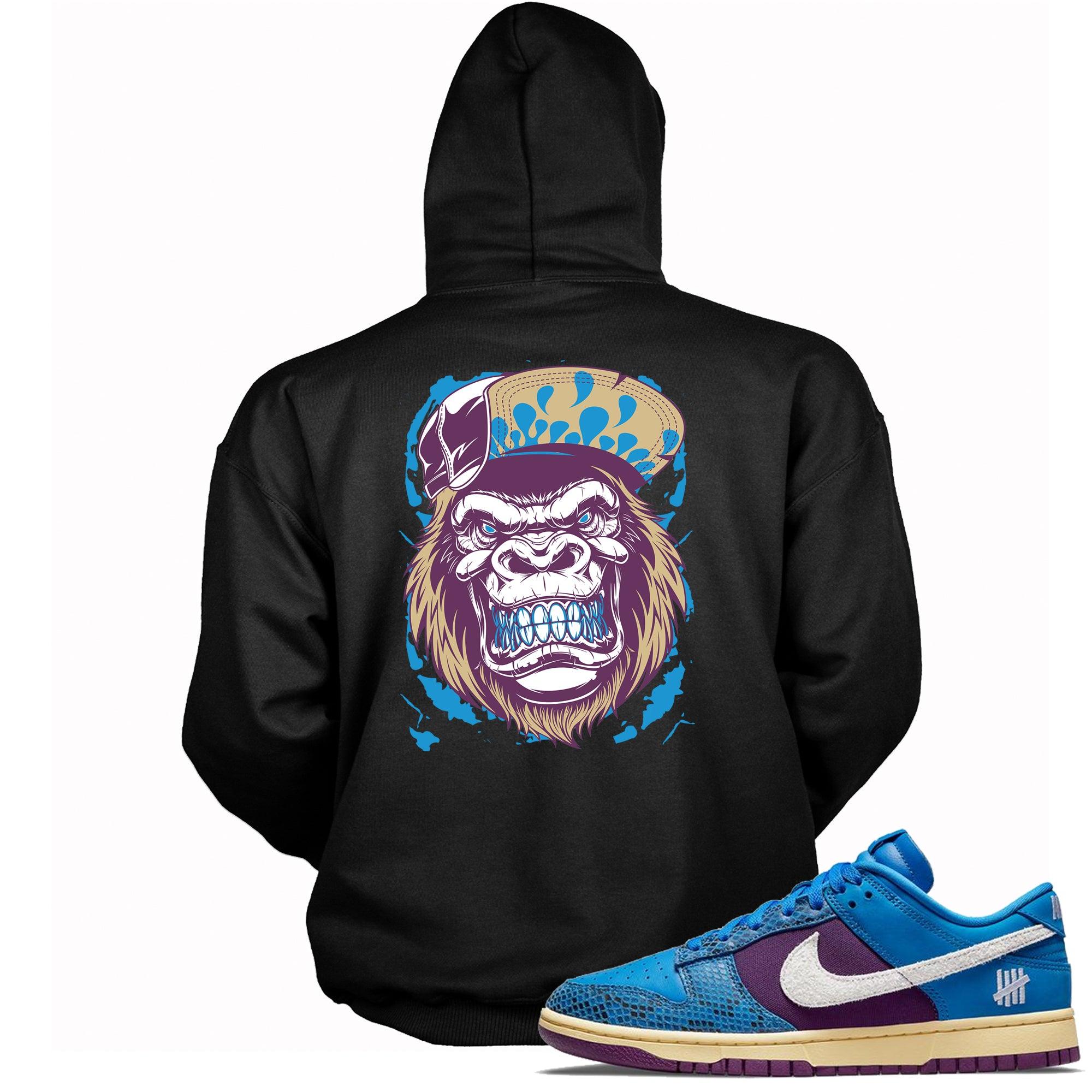 Dunk Low Undefeated 5 On It Dunk vs AF1 Hoodie Gorilla Beast