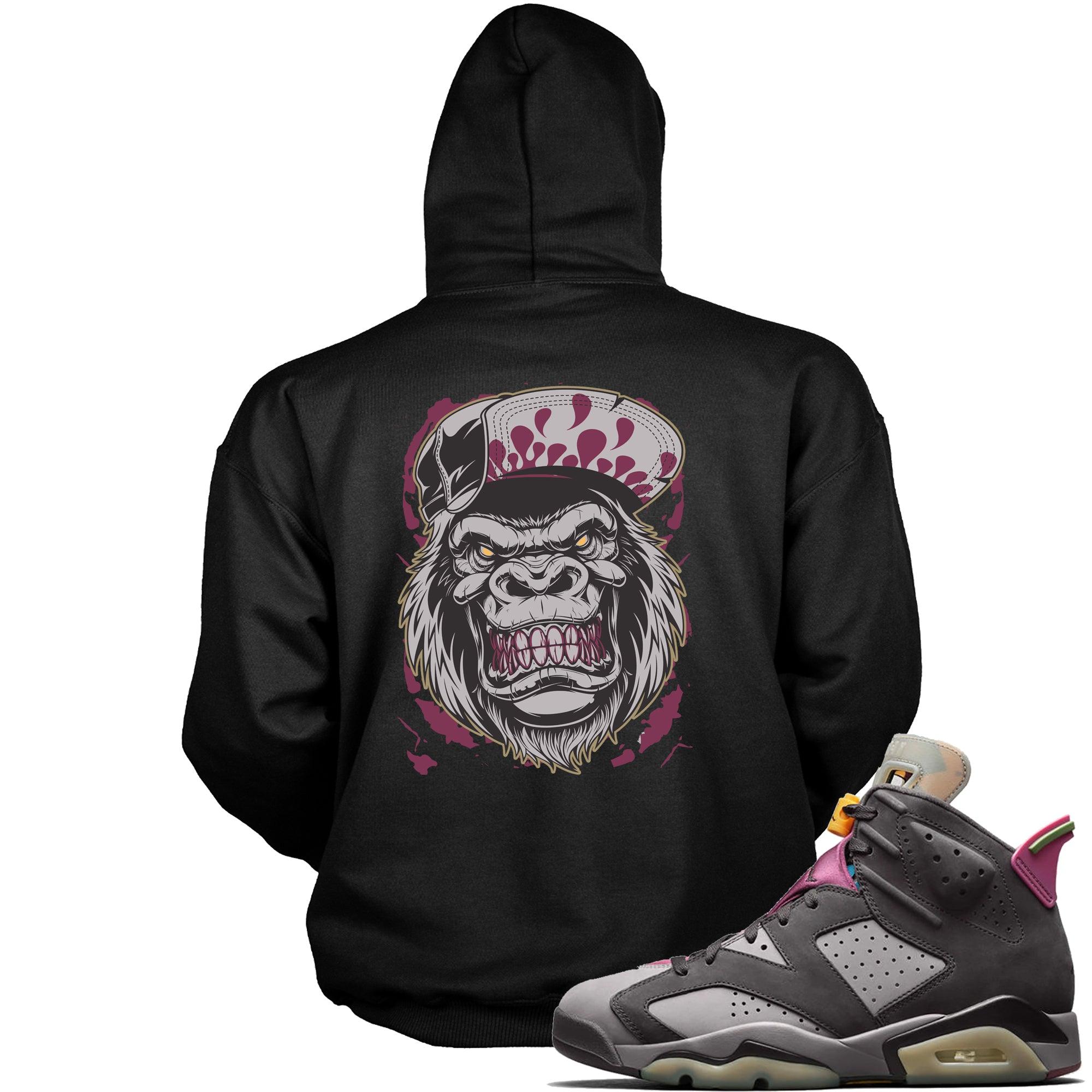 6s Bordeaux Hoodie Gorilla Beast