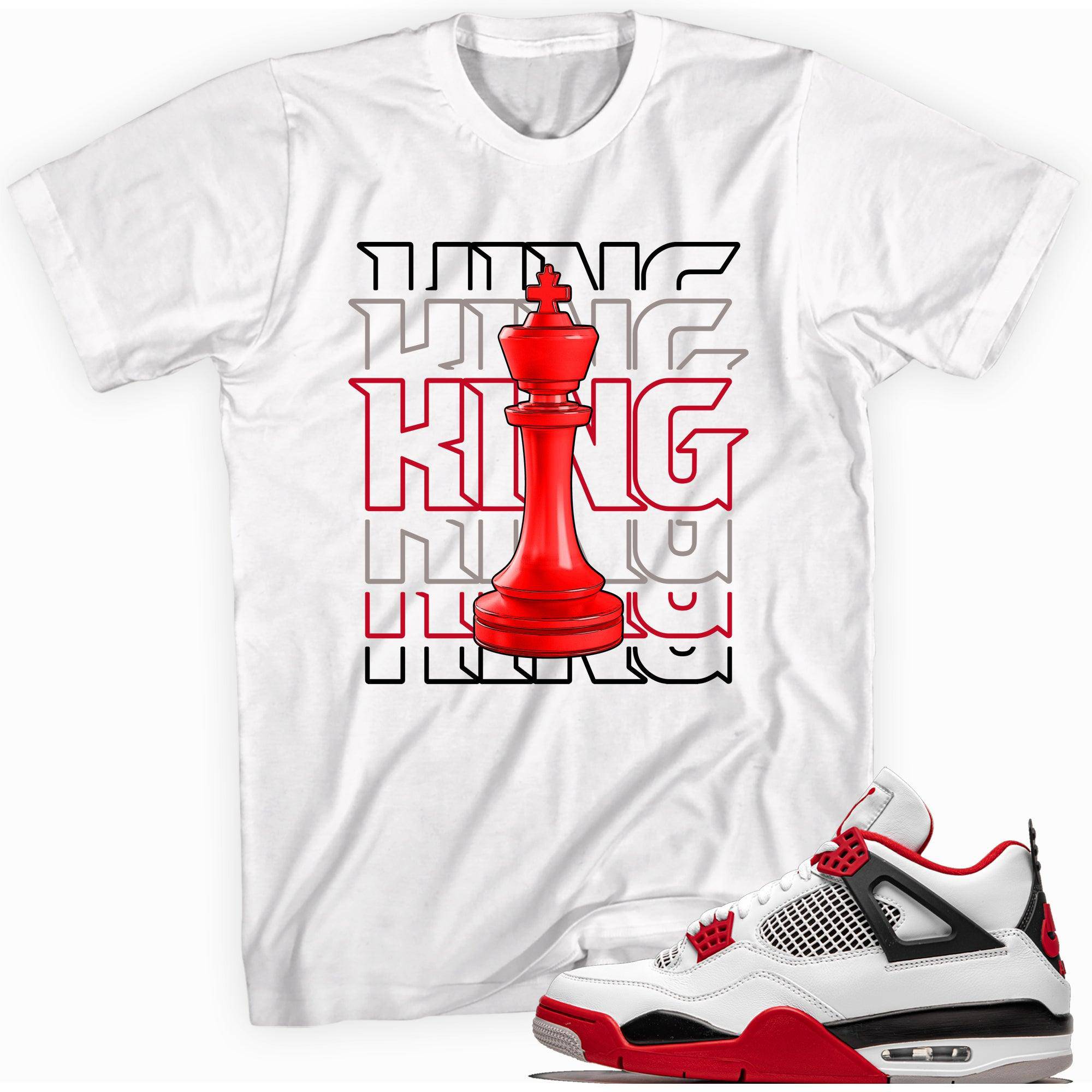 4s Fire Red Shirt King Chess