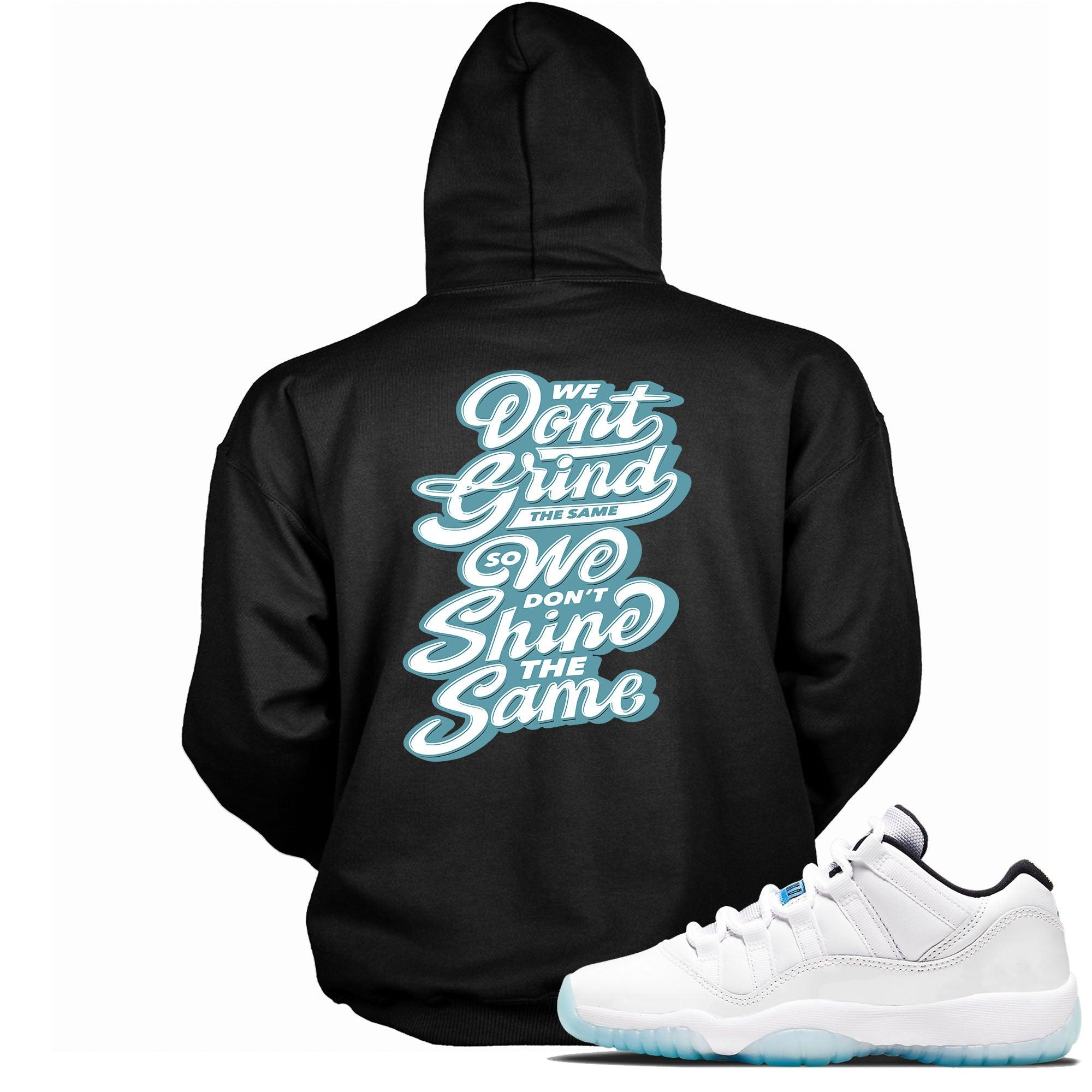 11s Low Legend Blue Hoodie We Grind
