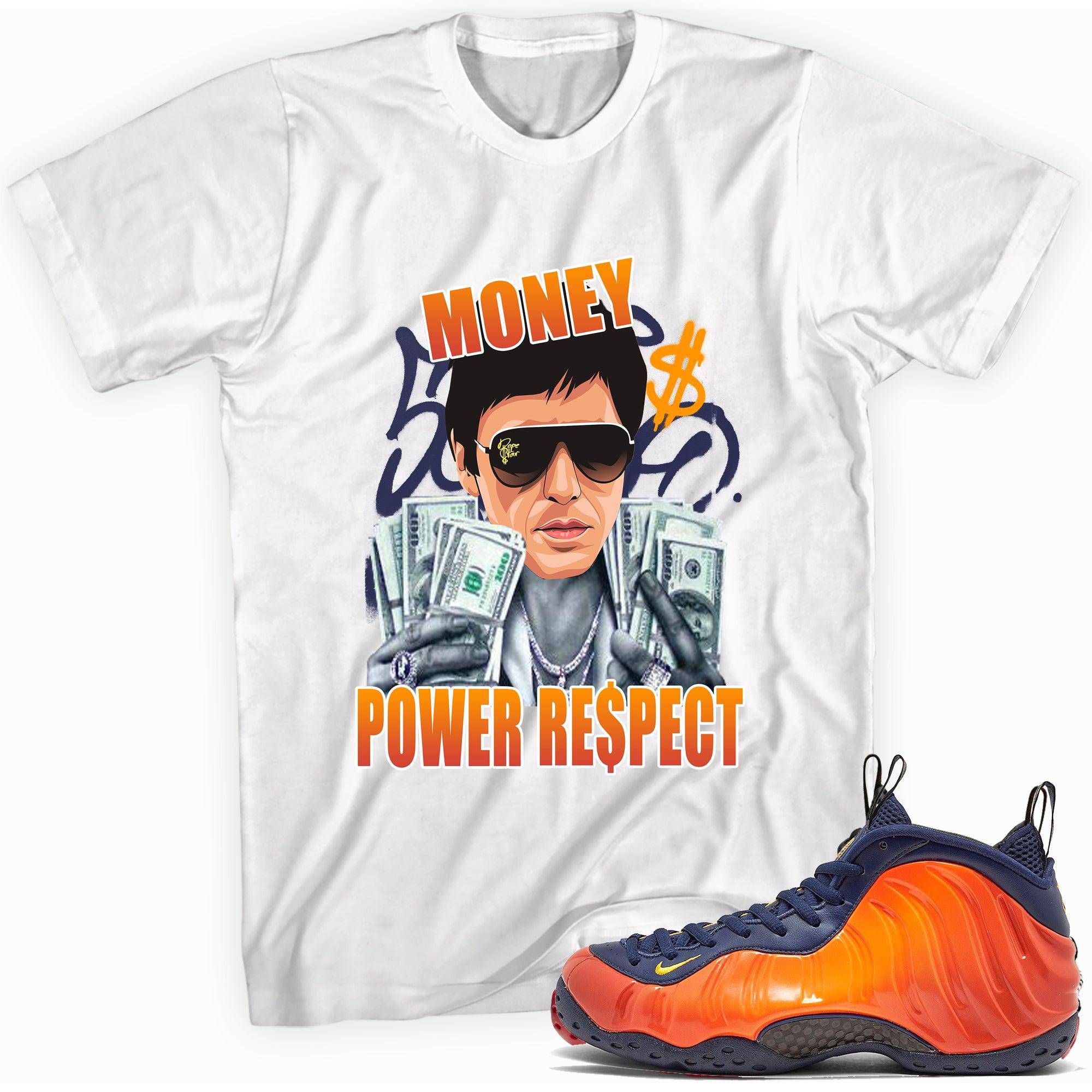Air Foamposite One Blud Void Shirt Tony Montana