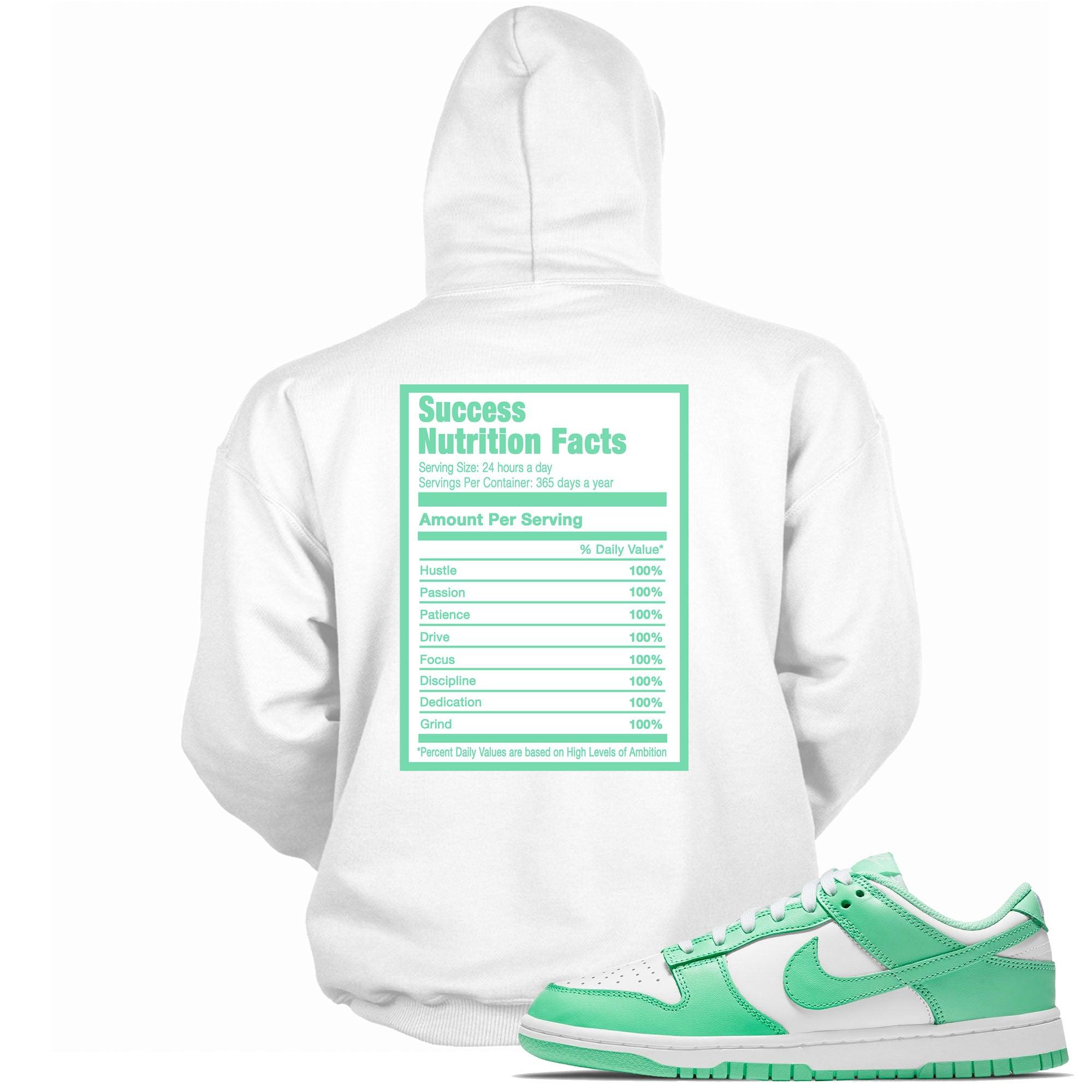 Dunks Low Green Glow Hoodie Success Nutrition Facts