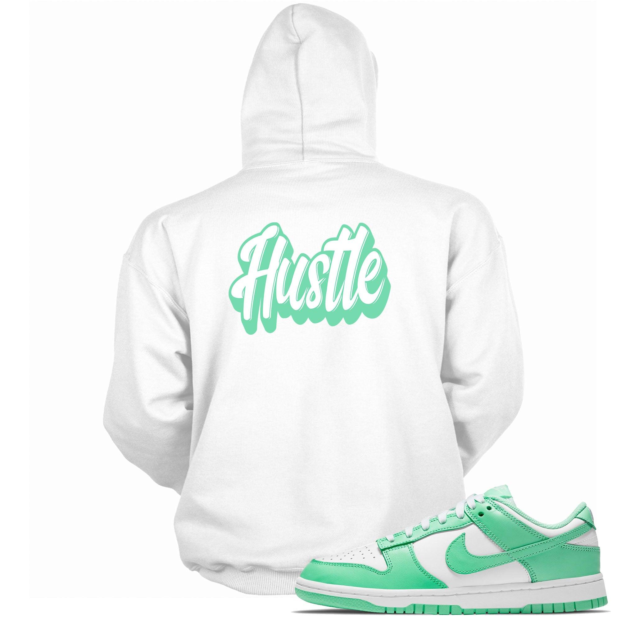 Dunks Low Green Glow Hoodie Hustle