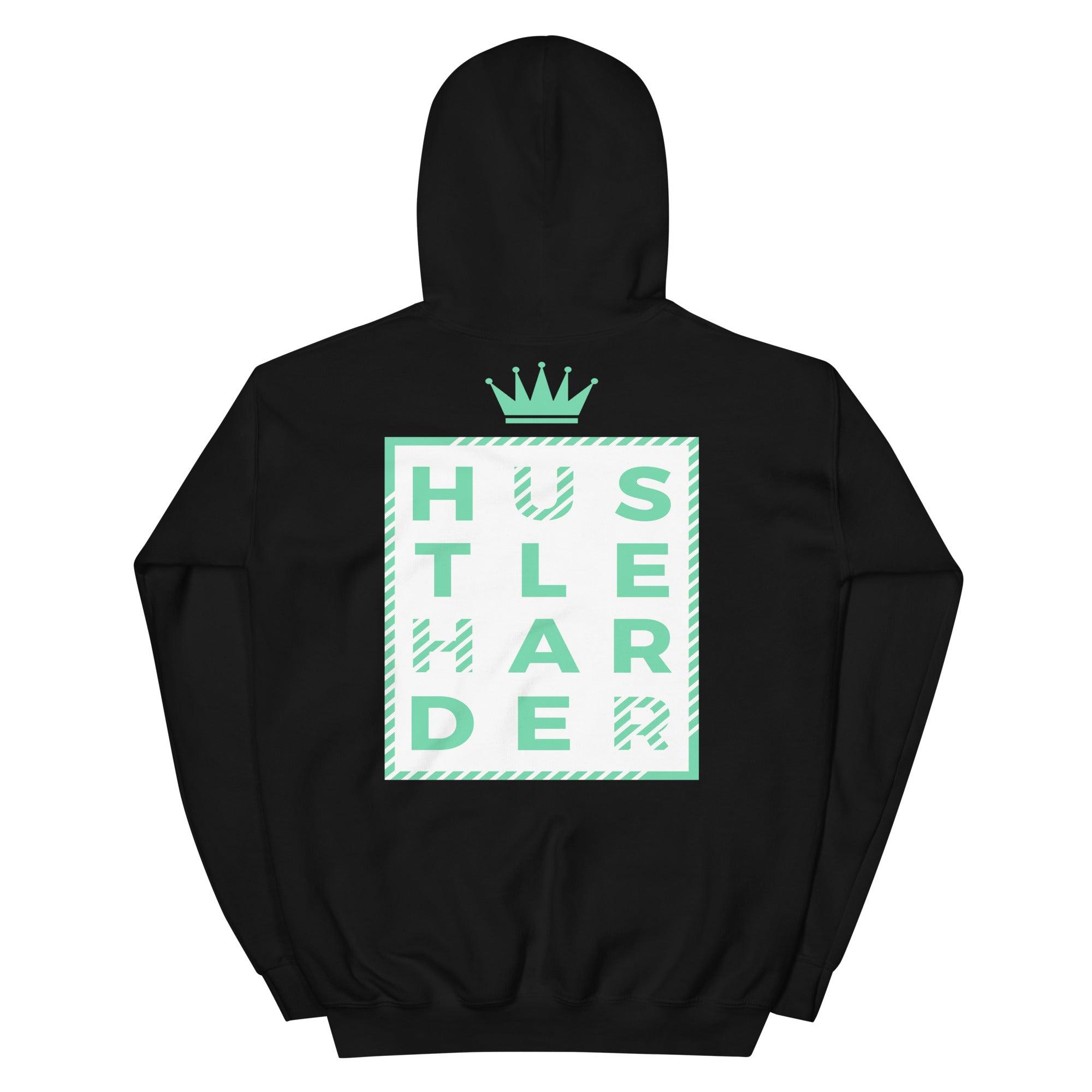 Dunks Low Green Glow Hoodie Hustle Harder