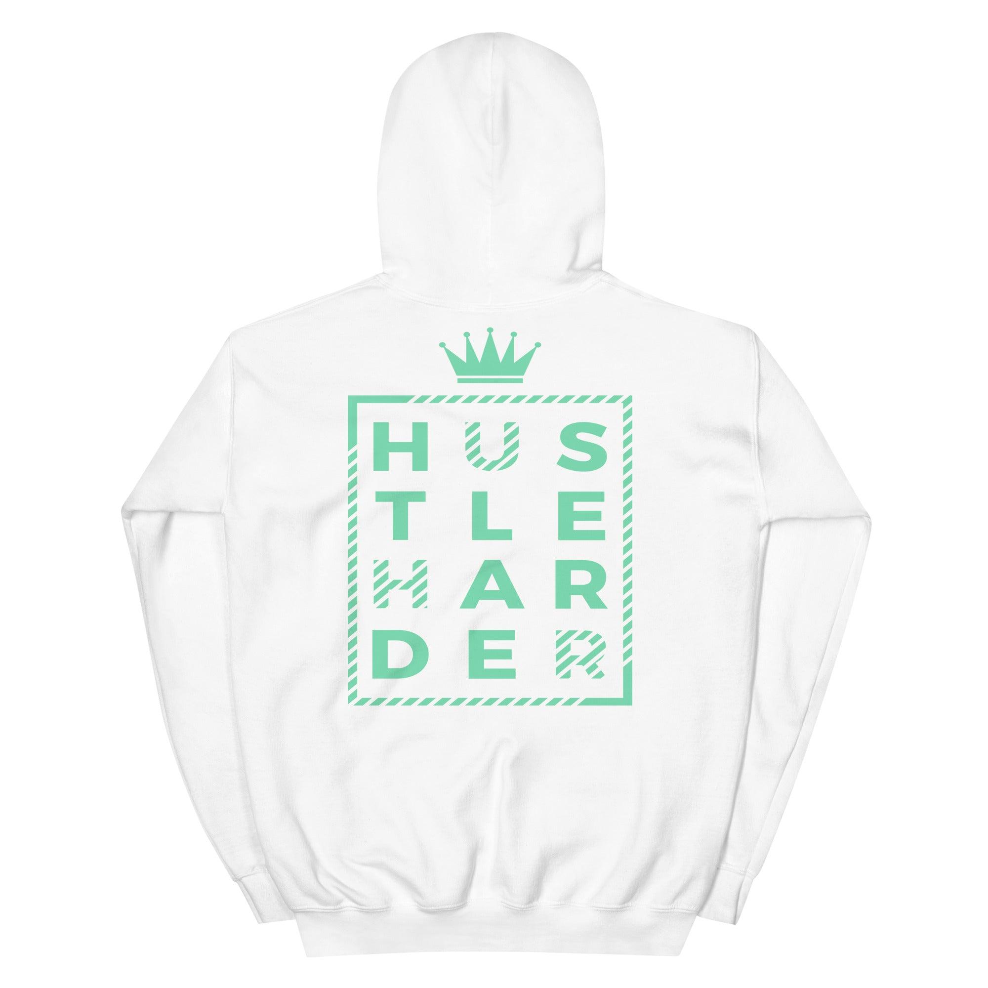 Dunks Low Green Glow Hoodie Hustle Harder