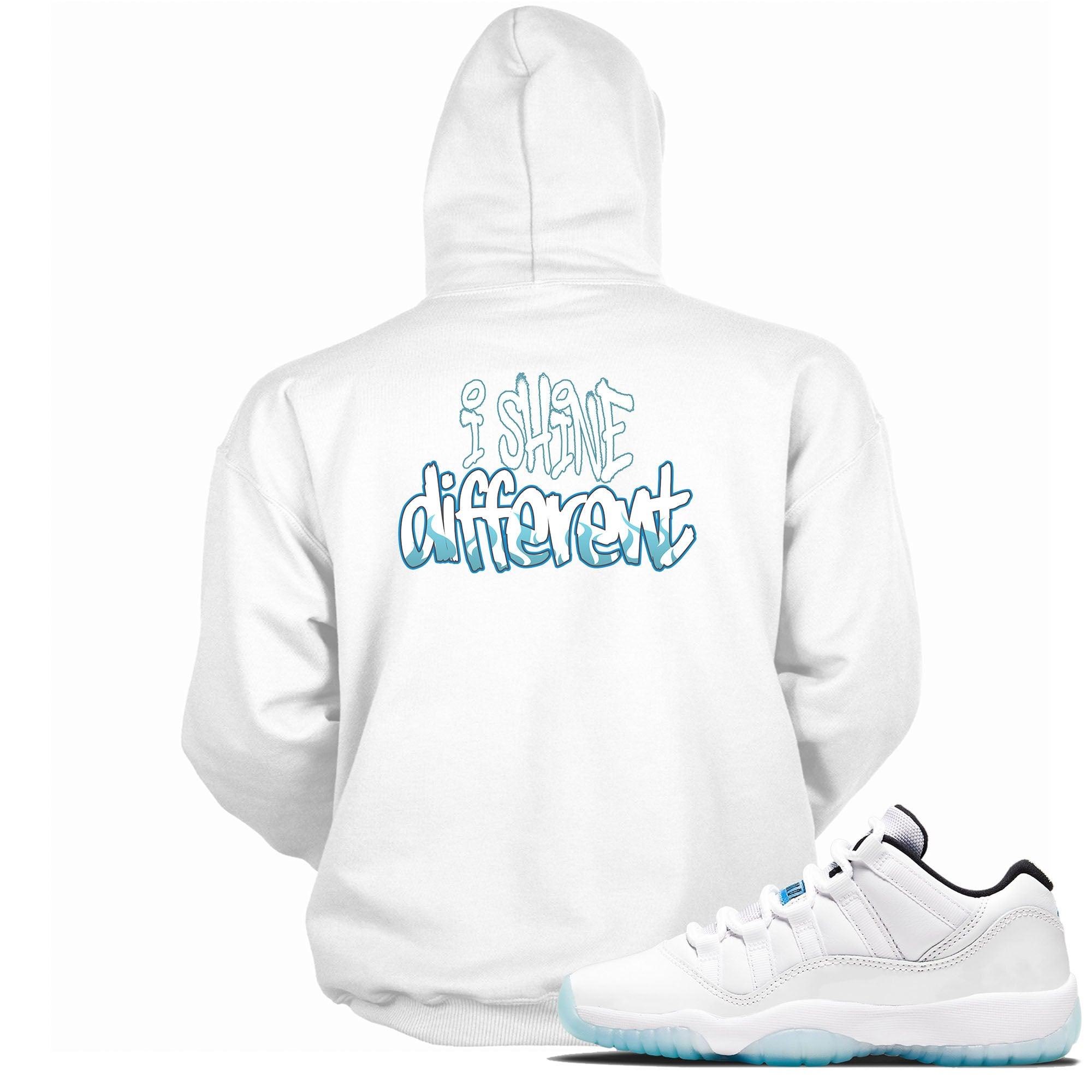 11s Low Legend Blue Hoodie Shine Different