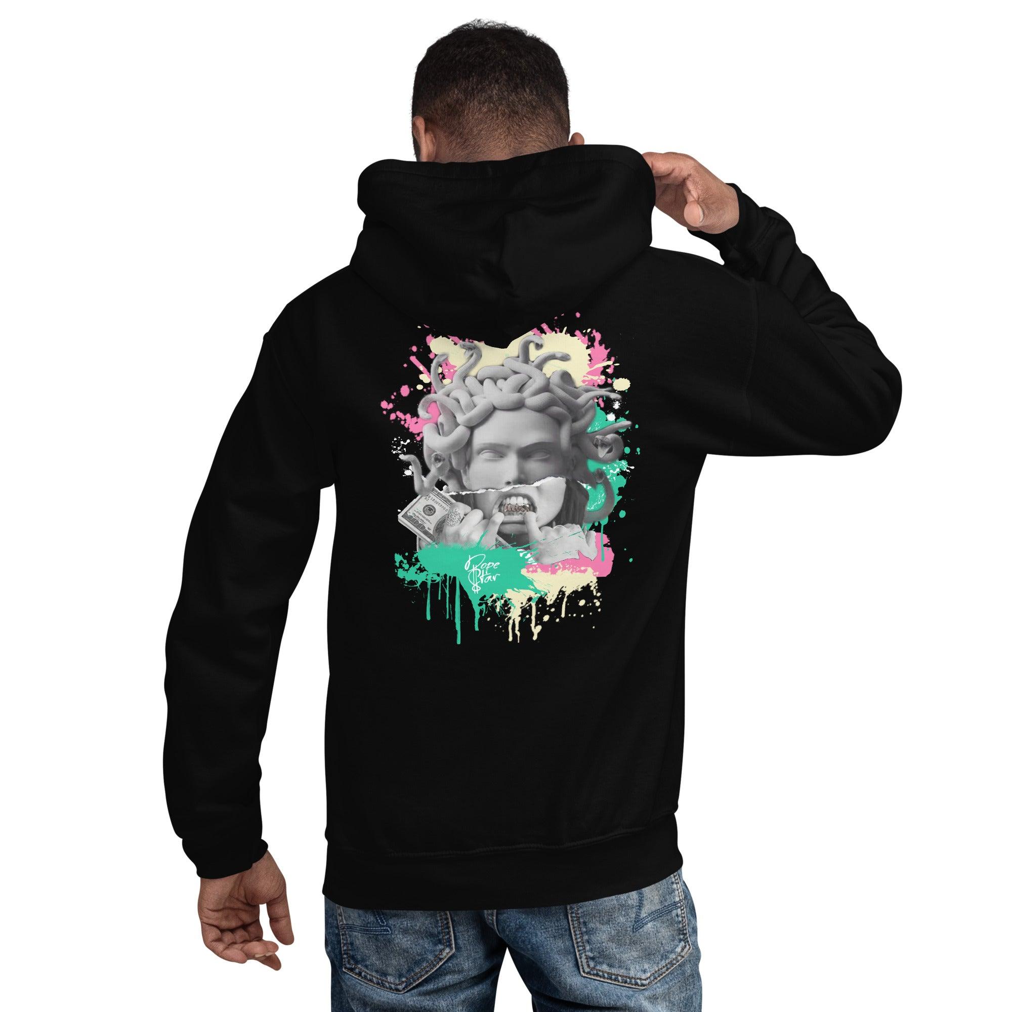 1 Mid Paint Drip (GS) Hoodie Medusa