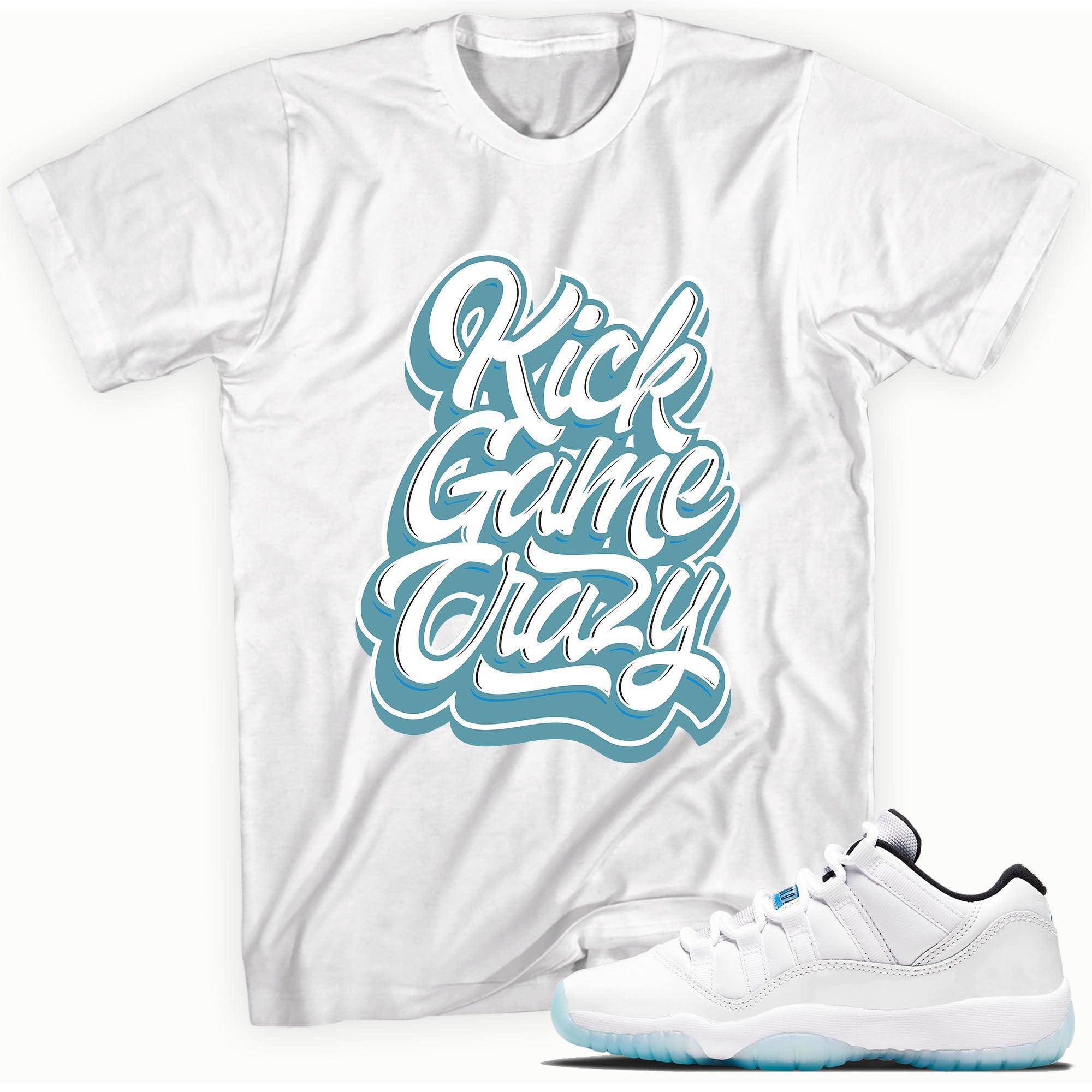 11 Low Legend Blue Shirt Kick Game Crazy