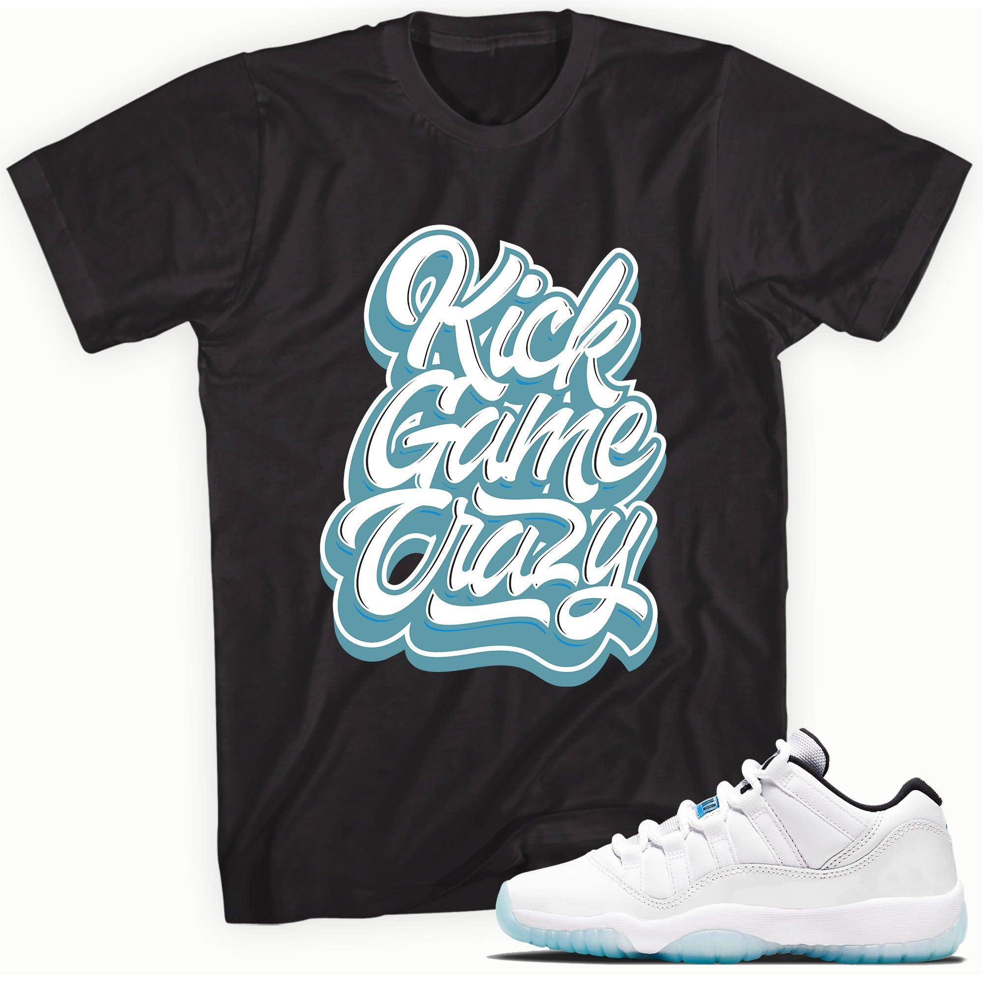 11 Low Legend Blue Shirt Kick Game Crazy