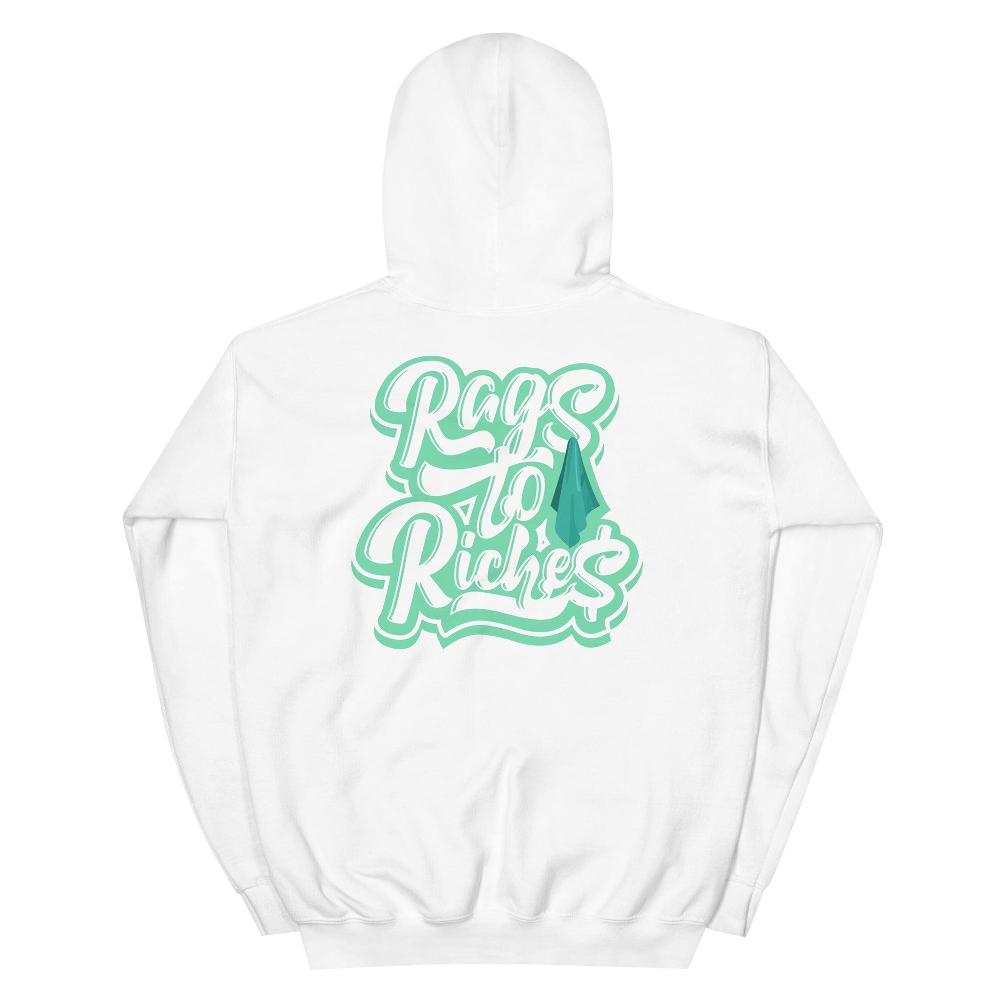 Dunk Low Green Glow Hoodie Rags To Riches
