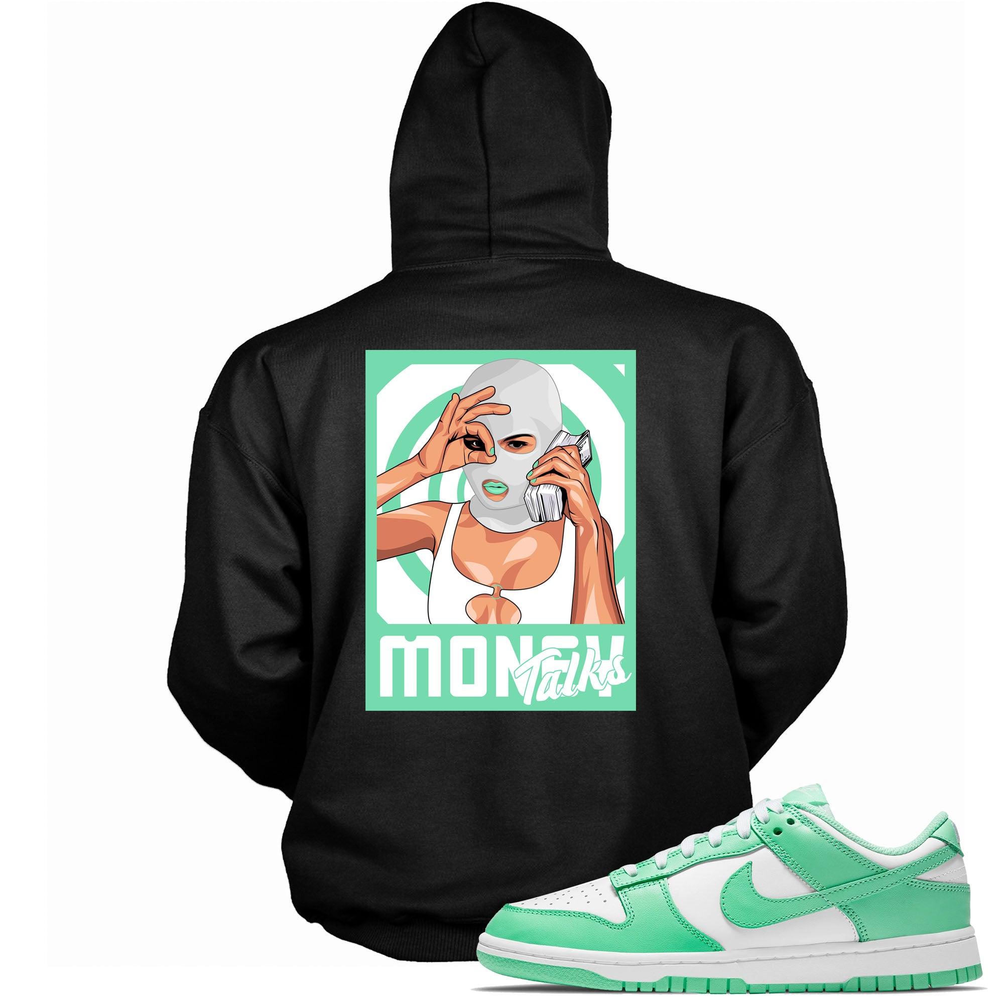 Dunk Low Green Glow Hoodie Money Talks