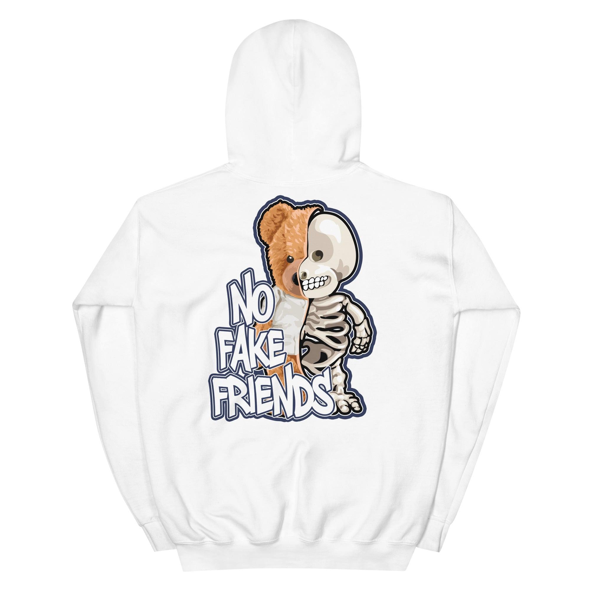 Dunk High Championship Navy Hoodie No Fake Friends