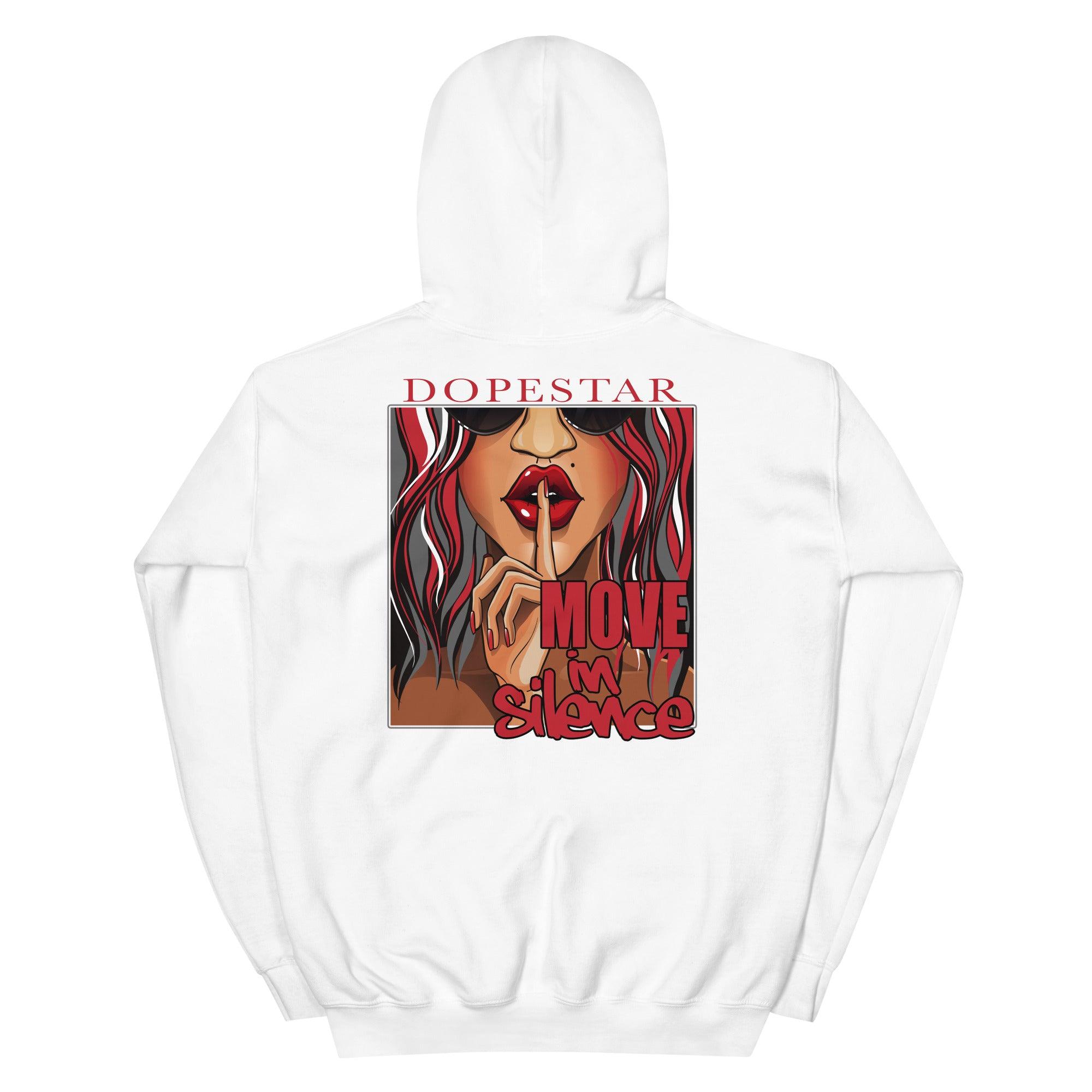 5 Raging Bull Red 2021 Hoodie Move In Silence