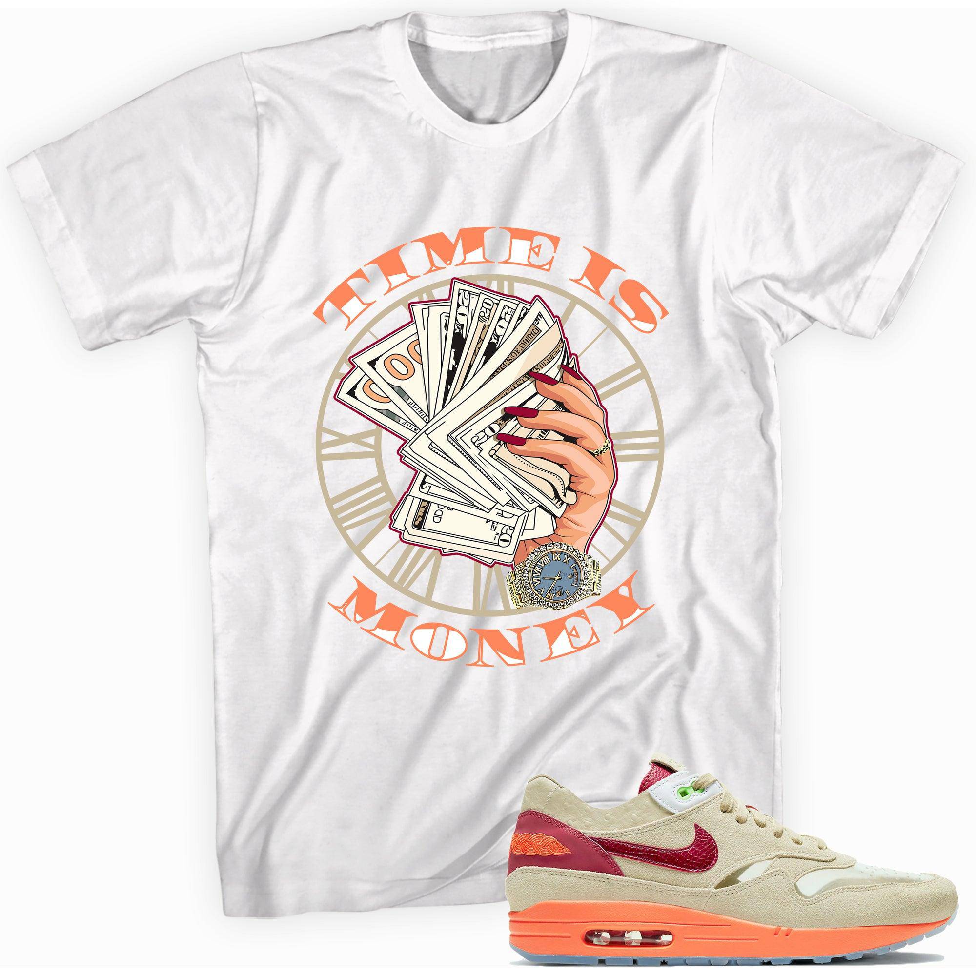 Air Max 1 Clot Kiss of Death (2021) Shirt Time Is Money