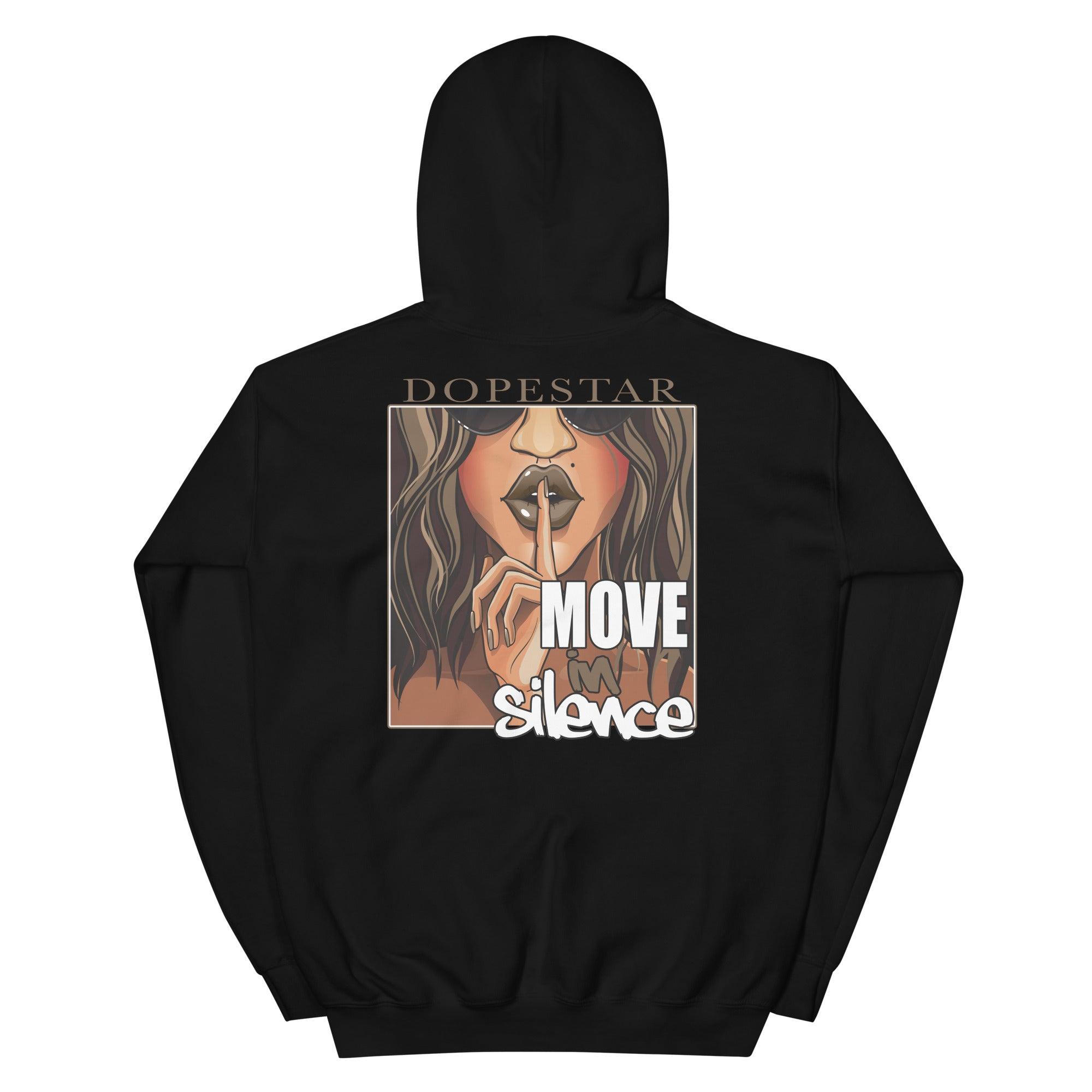 Dark Mocha 1s DopeStar Hoodie Move In Silence