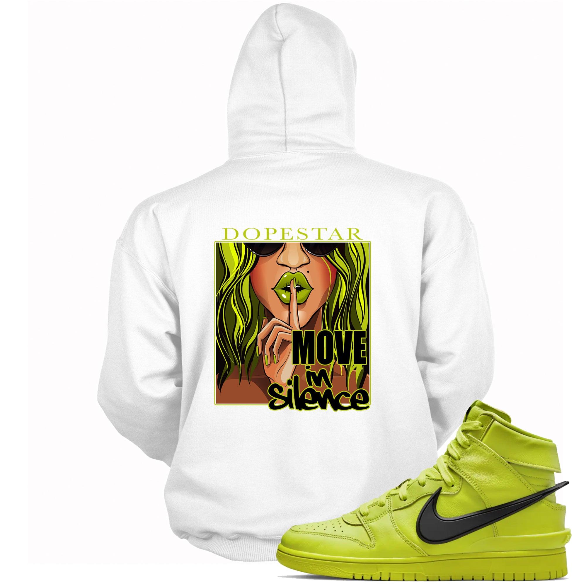 Dunk High Ambush Flash Lime Hoodie Move In Silence