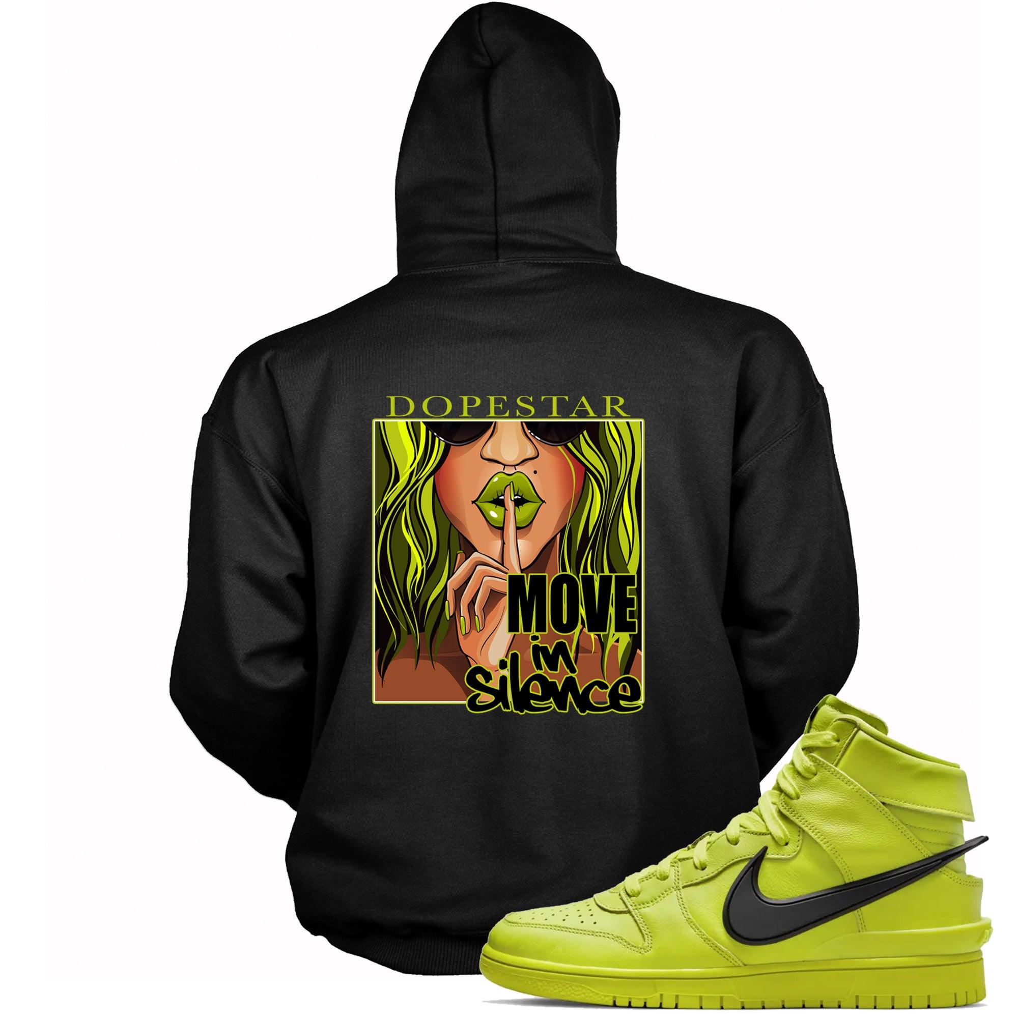 Dunk High Ambush Flash Lime Hoodie Move In Silence