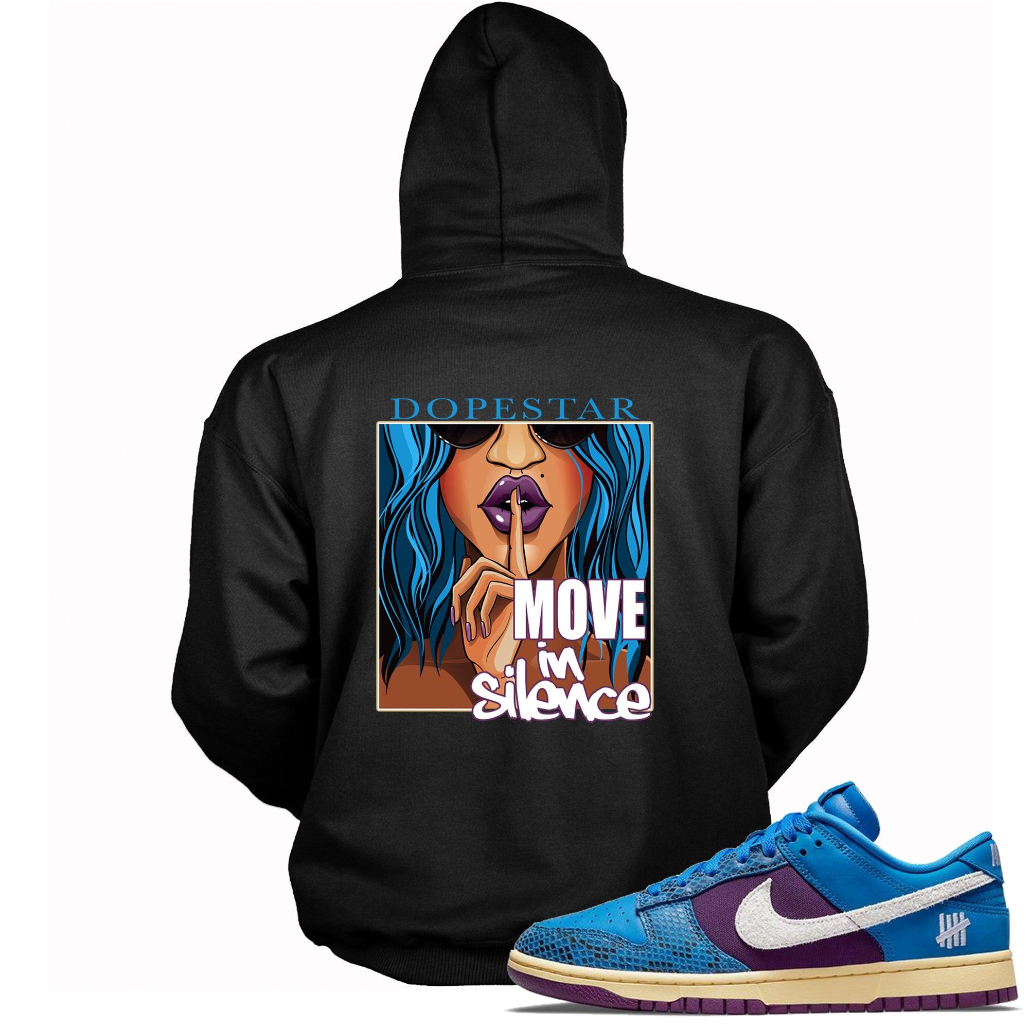 Dunk Low Undefeated 5 On It Dunk vs AF1 Hoodie Move In Silence