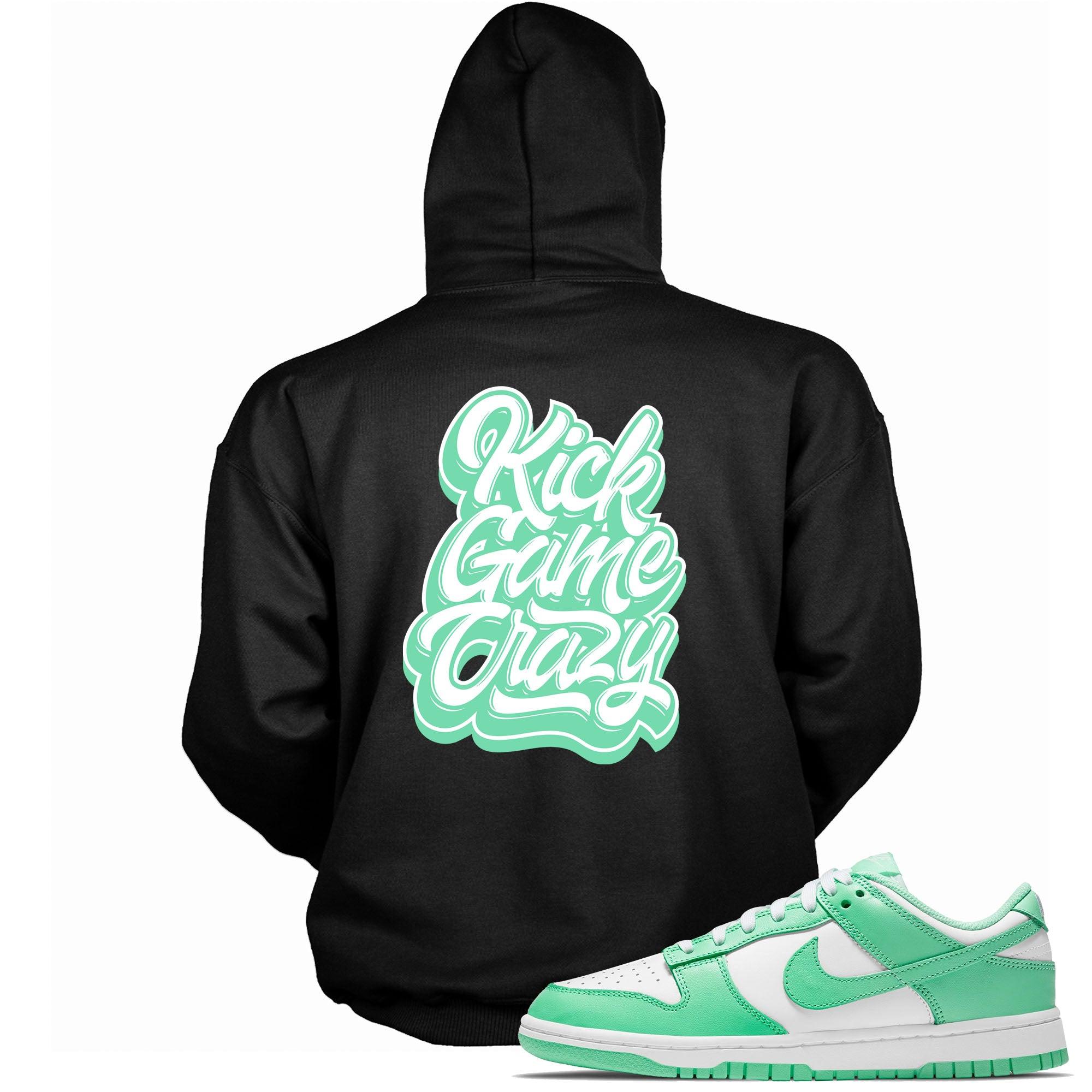 Dunk Low Green Glow Hoodie Kick Game Crazy