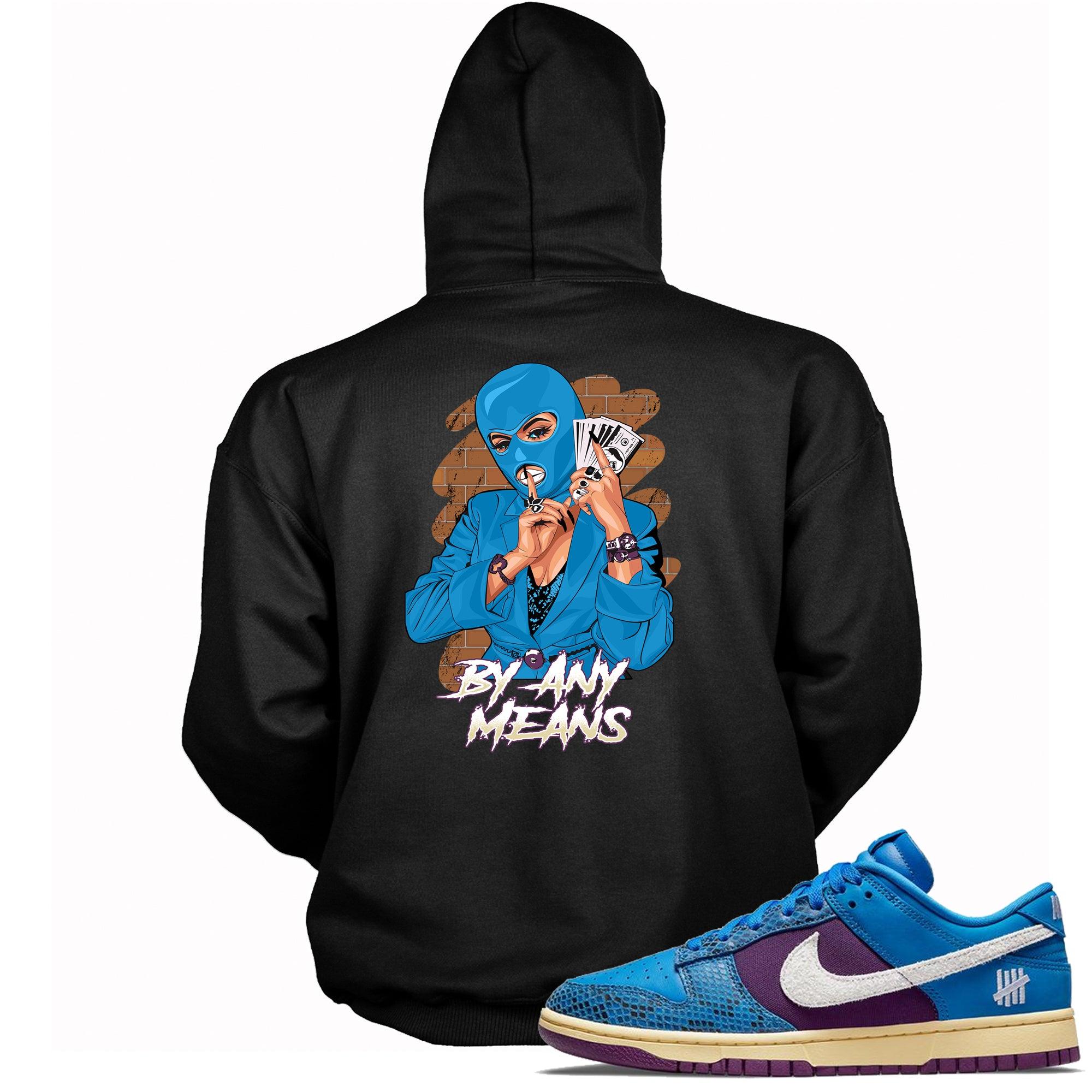 Dunk Low Undefeated 5 On It Dunk vs AF1 Hoodie By Any Means