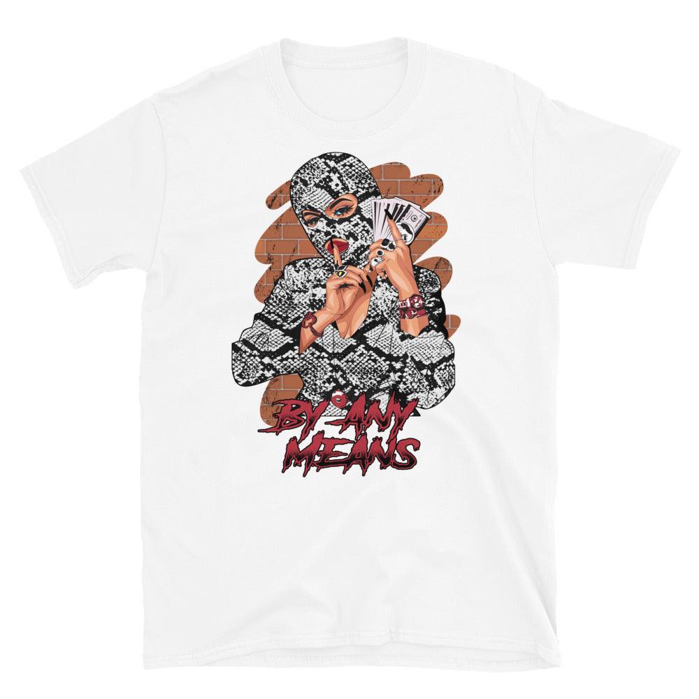 Air Foamposite One Albino Snakeskin Shirt By Any Means