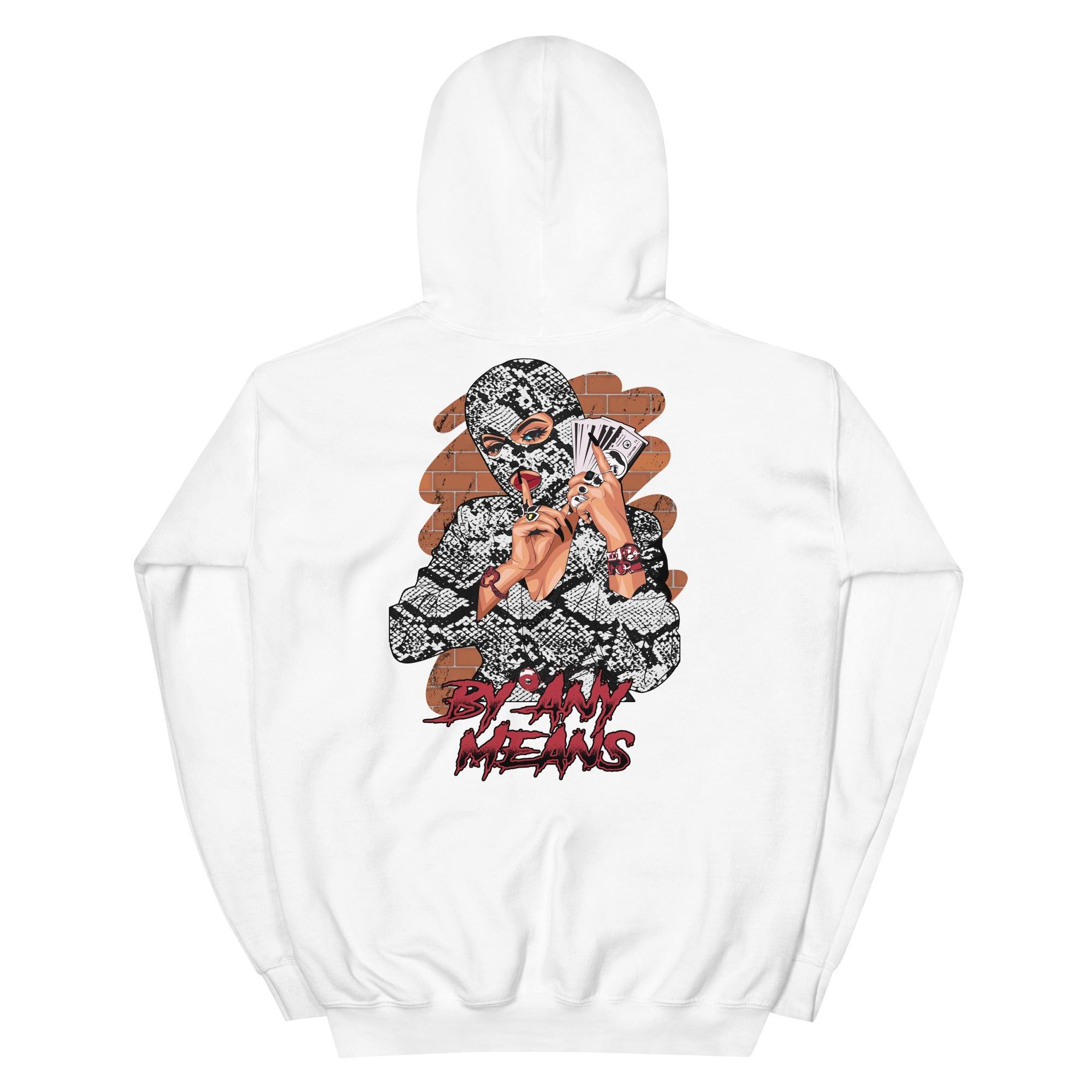 Air Foamposite One Albino Snakeskin Hoodie By Any Means