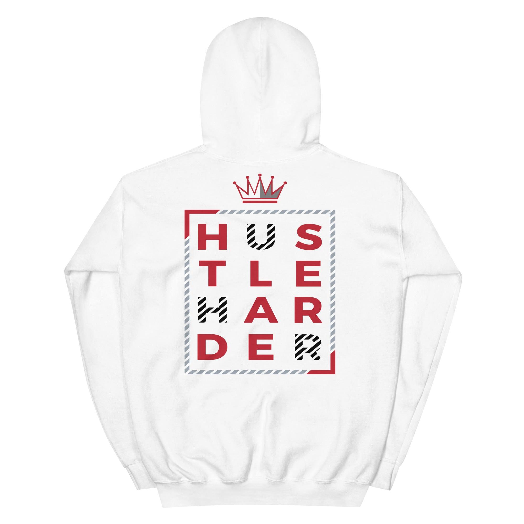 5 Raging Bull Red 2021 Hoodie Hustle Harder