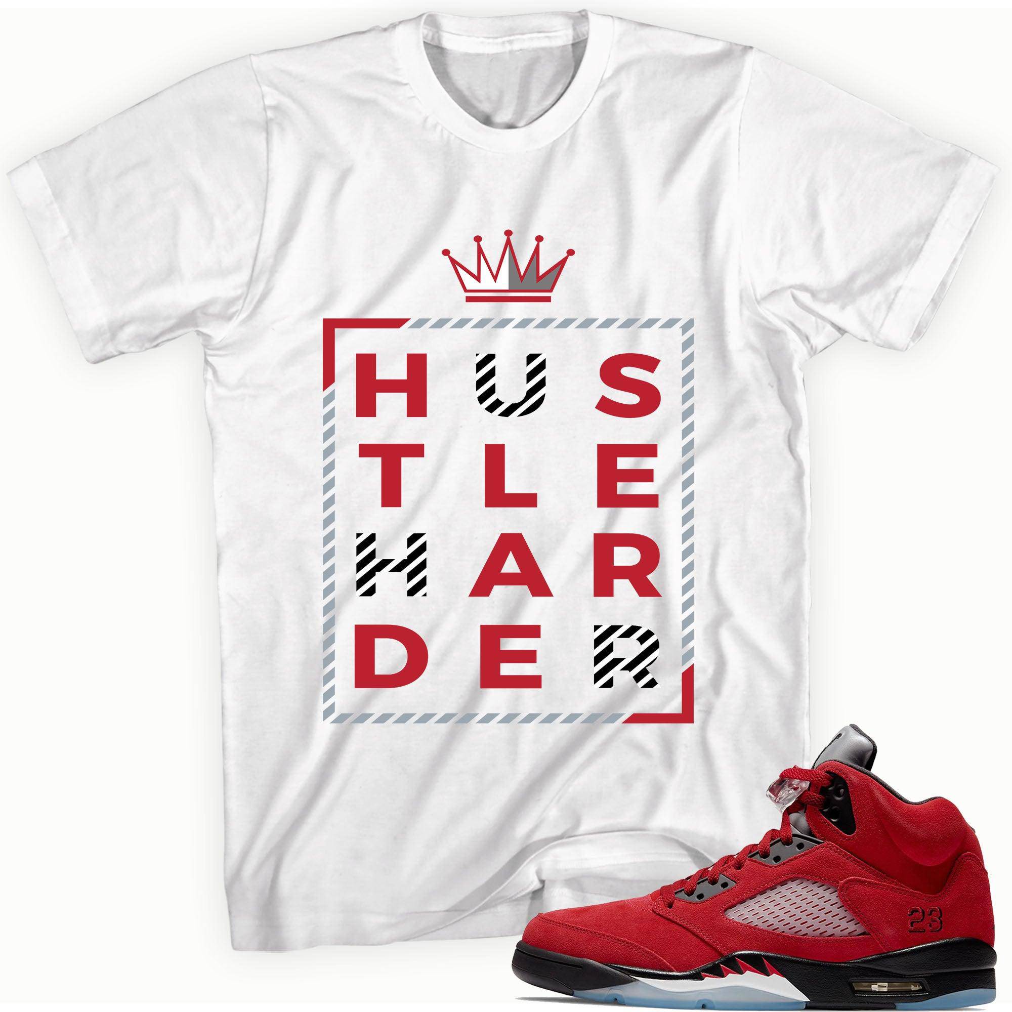 5 Raging Bull Red 2021 Shirt Hustle Harder