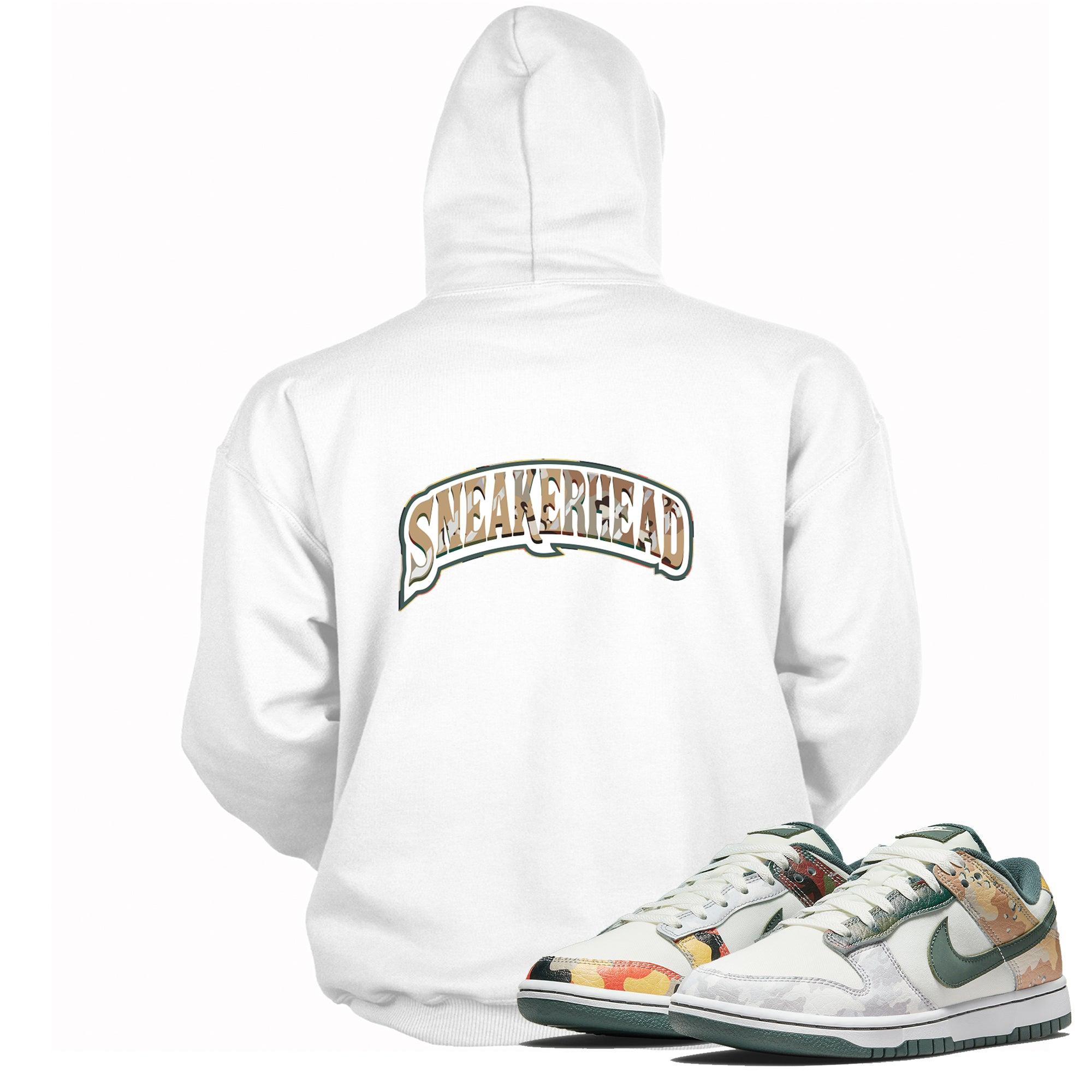 Dunk Low Sail Multi Camo Hoodie Sneakerhead