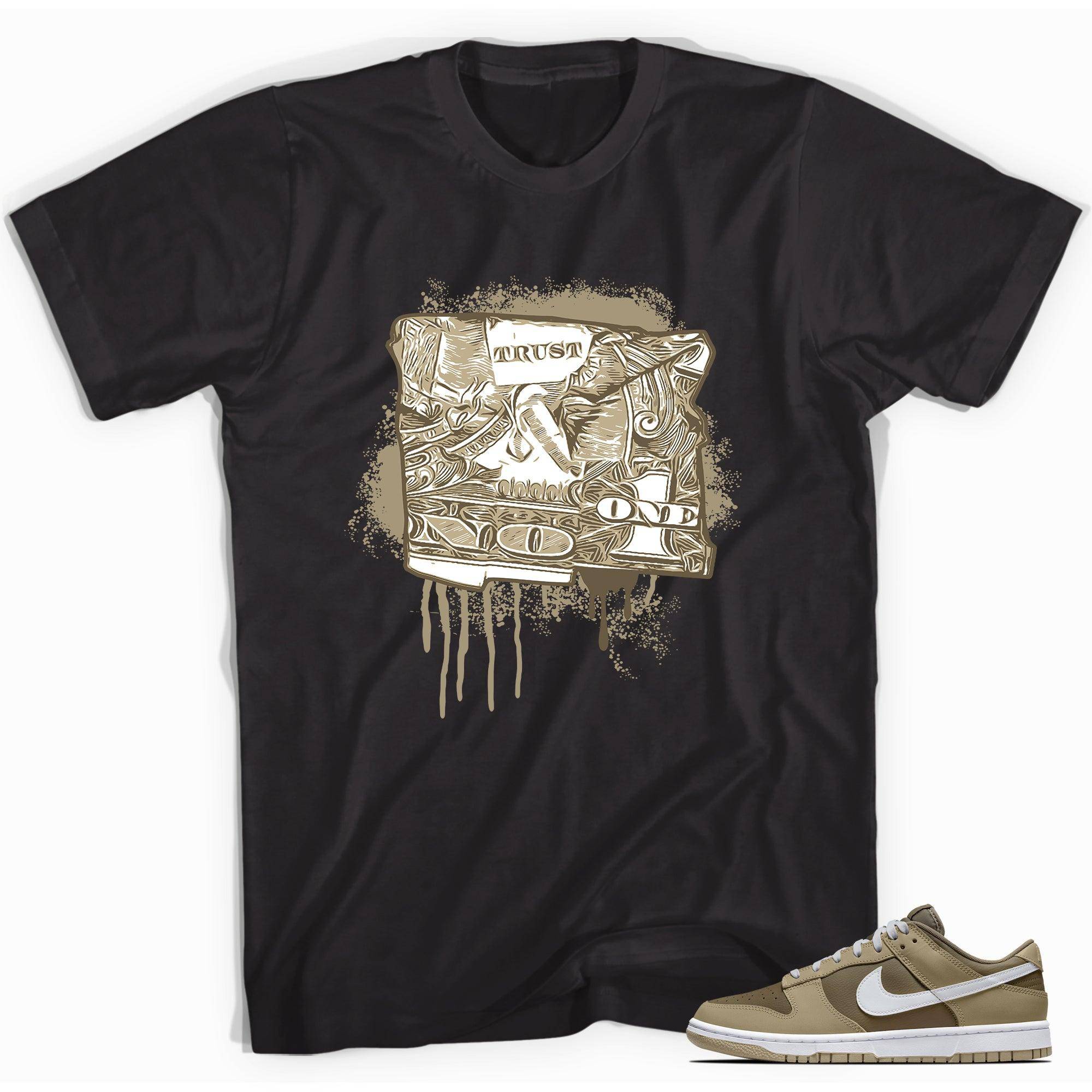 Dunk Low Judge Grey Shirt Trust No One Dollar Bill