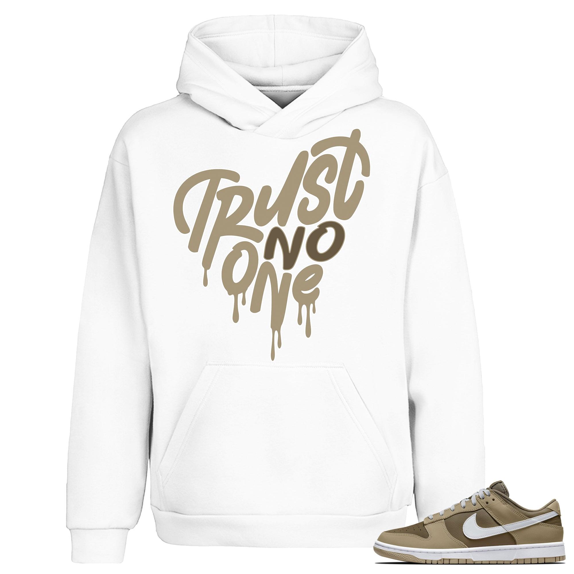 Dunk Low Judge Grey Hoodie Trust No One Heart