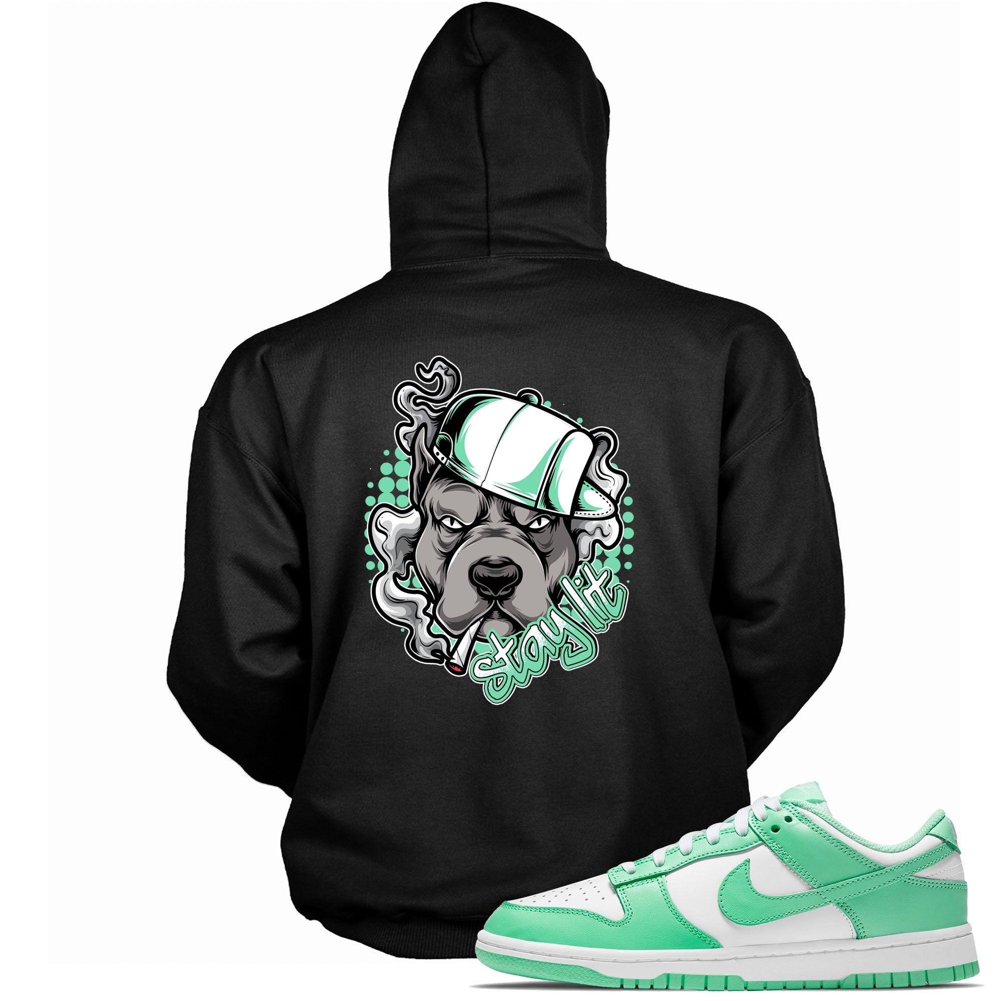 Dunk Low Green Glow Hoodie Stay Lit