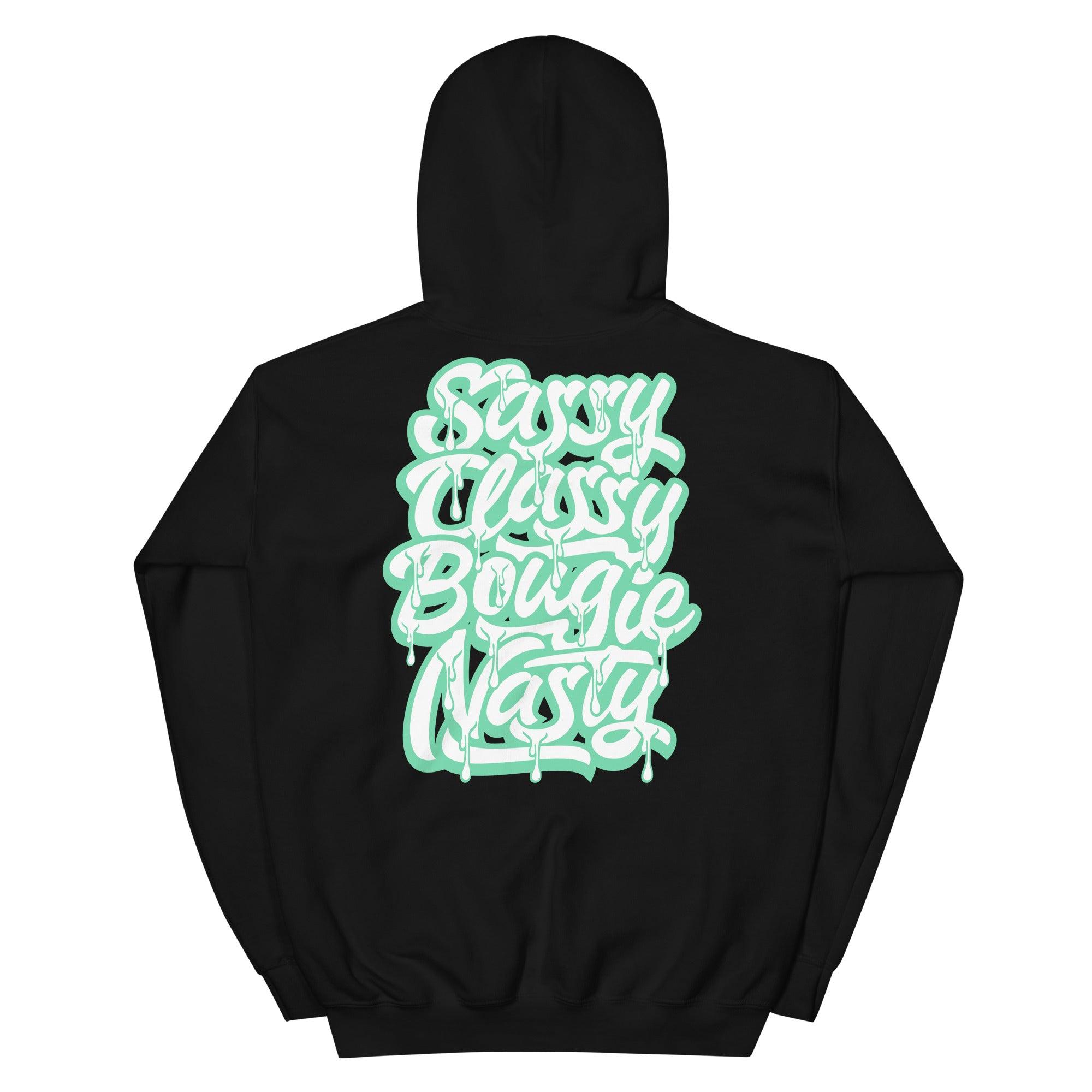 Dunk Low Green Glow Hoodie Sassy Classy