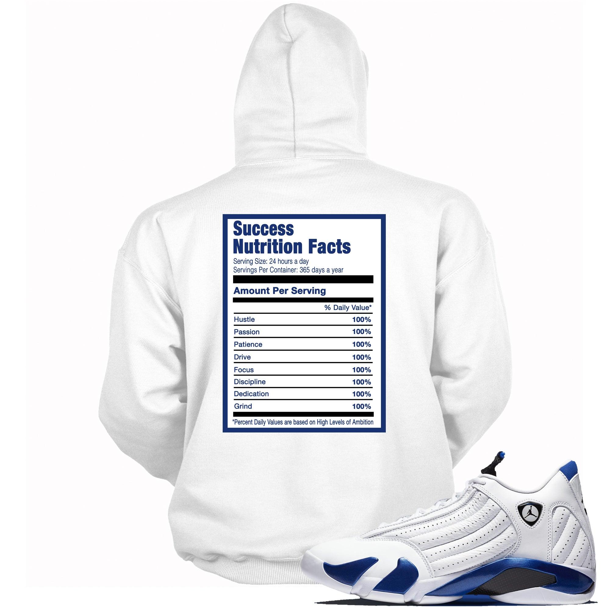 14 Hyper Royal Hoodie Success Nutrition