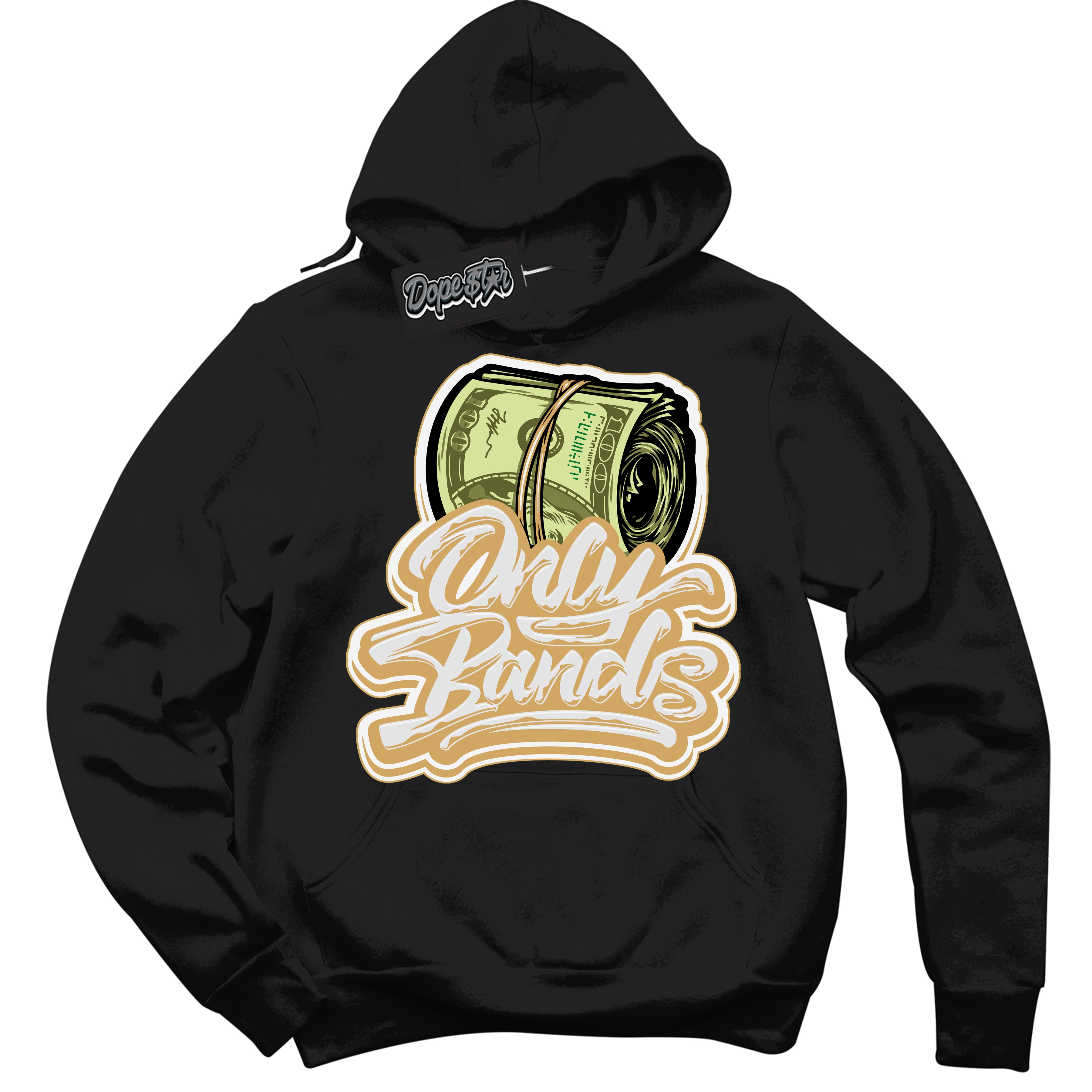 Cool Black Hoodie with “ Only Bands ” design that Perfectly Matches Craft Paris 6s Jordans.