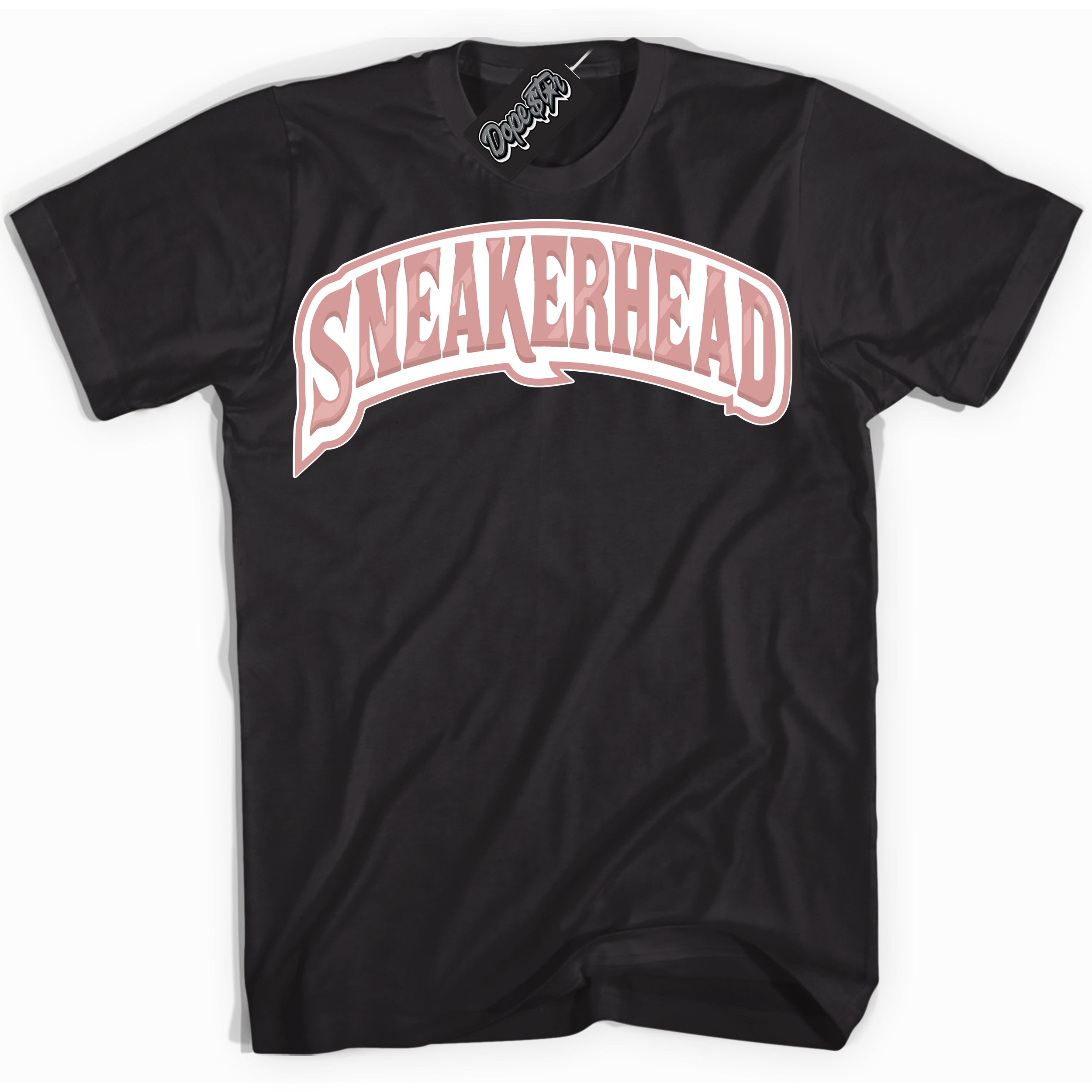 Cool Black Shirt with “ Sneakerhead ” design that perfectly matches Legend Pink 11s Jordans.