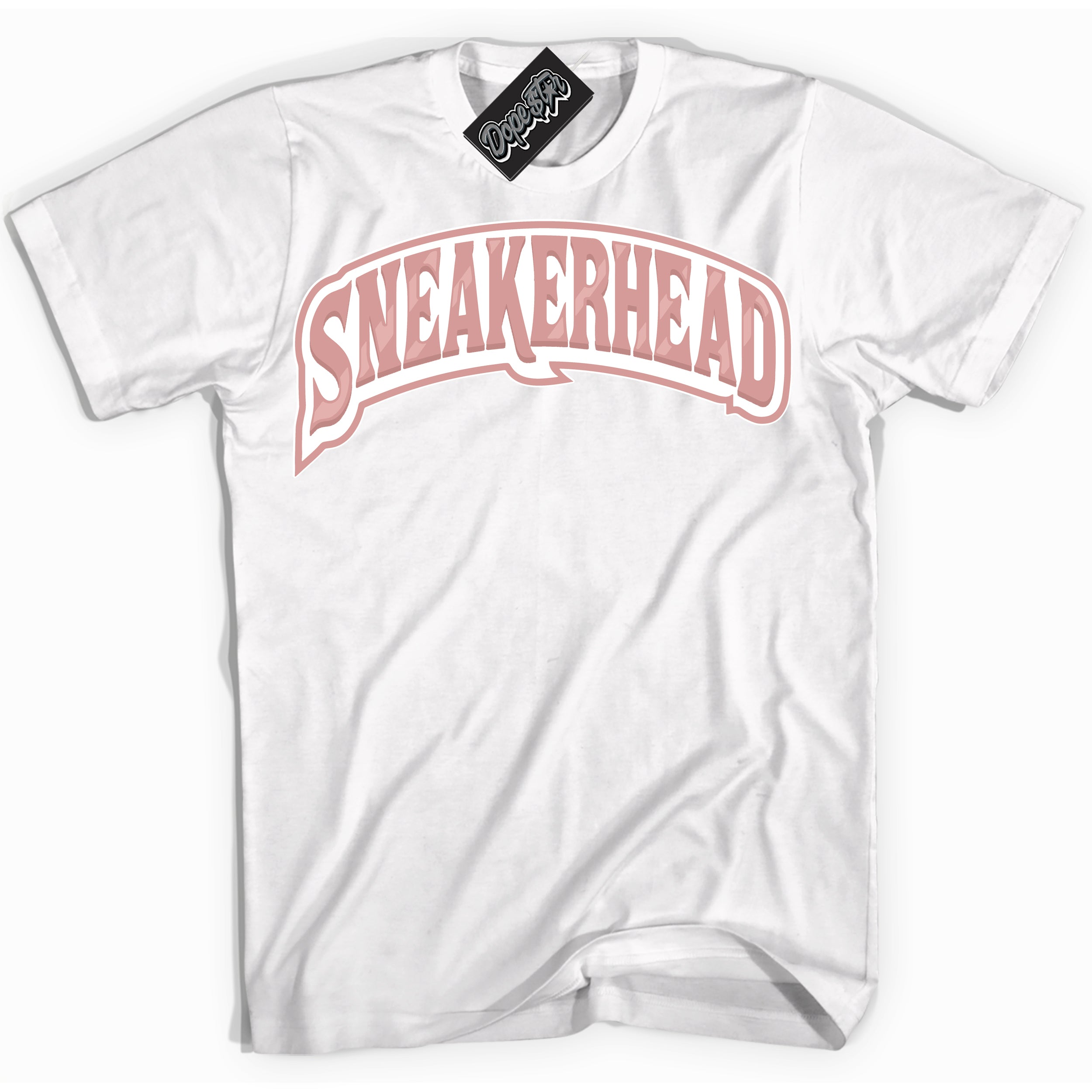 Cool White Shirt with “ Sneakerhead ” design that perfectly matches Legend Pink 11s Jordans.