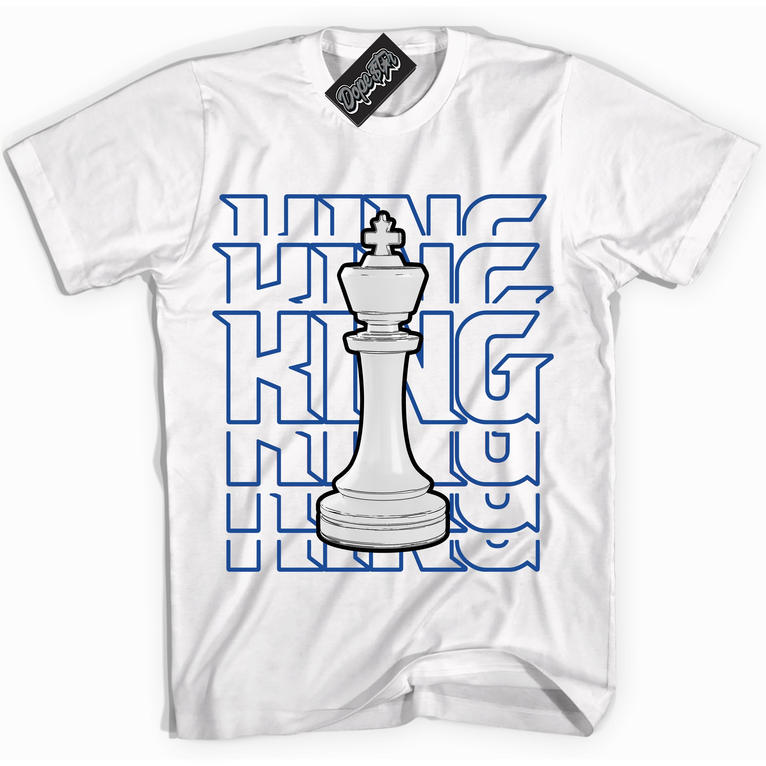 Blueberry 12s Sneaker Shirt King Chess Graphic