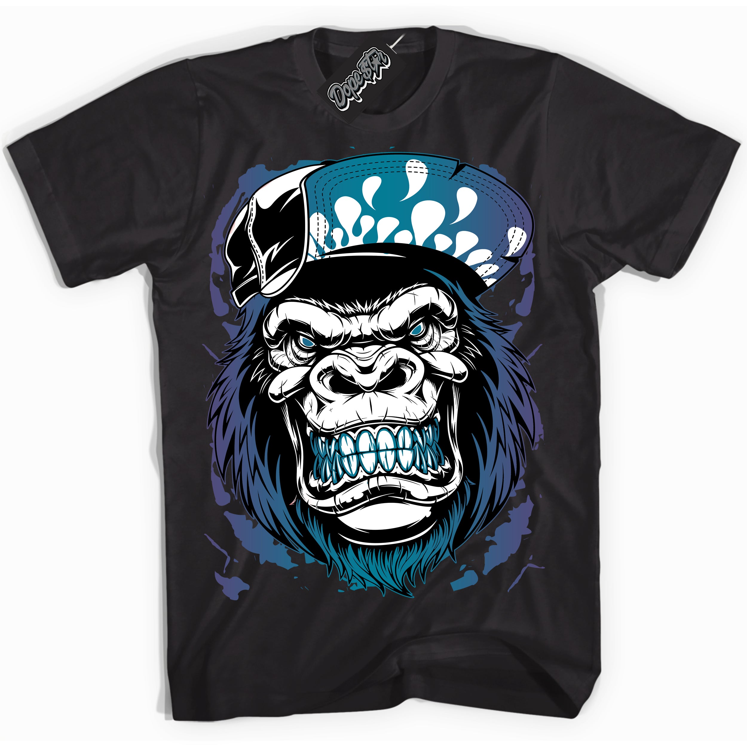 Cool Black Shirt with “ Gorilla Beast” design that perfectly matches Love Letter 14s Sneakers.