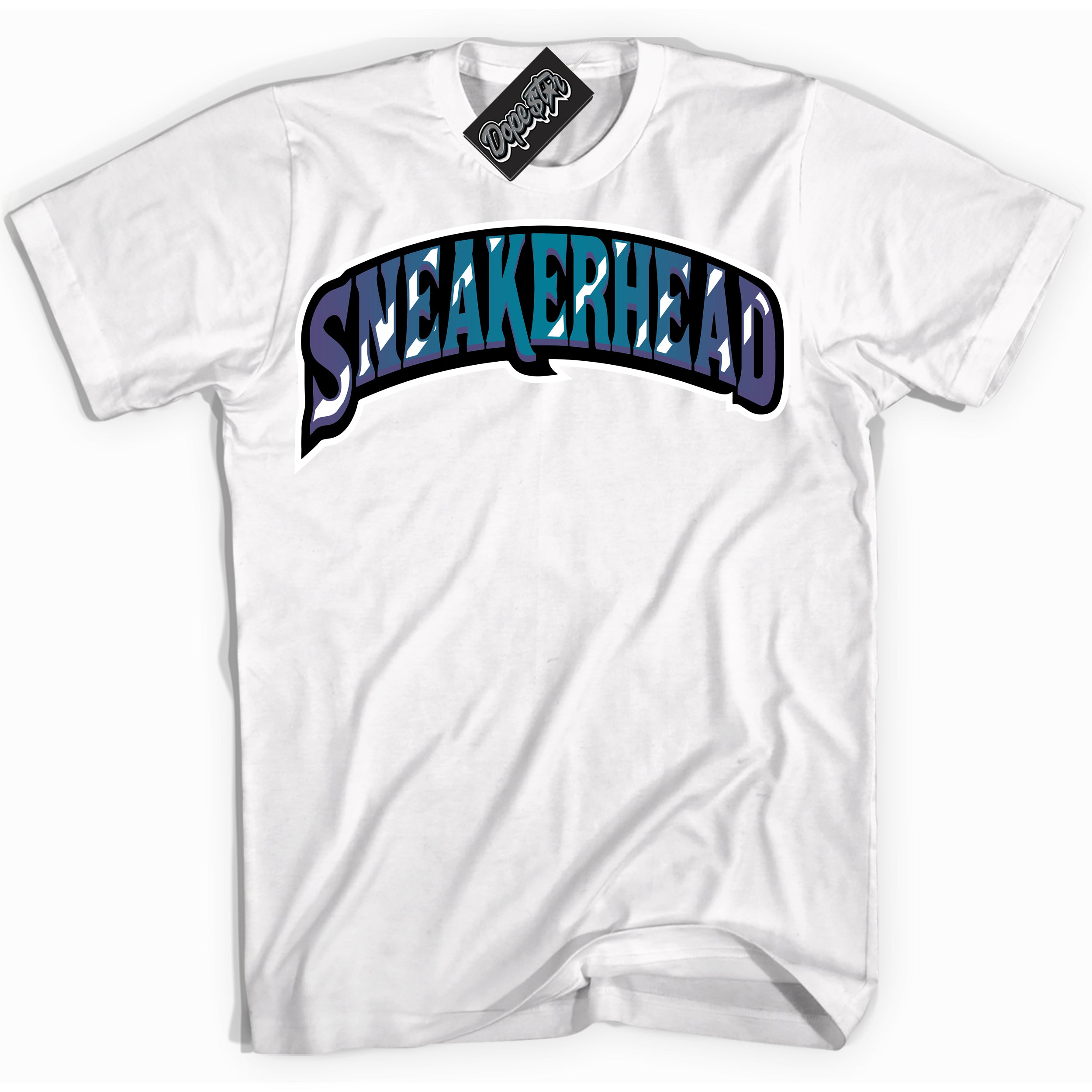 Cool White Shirt with “ Sneakerhead” design that perfectly matches Love Letter 14s Sneakers.